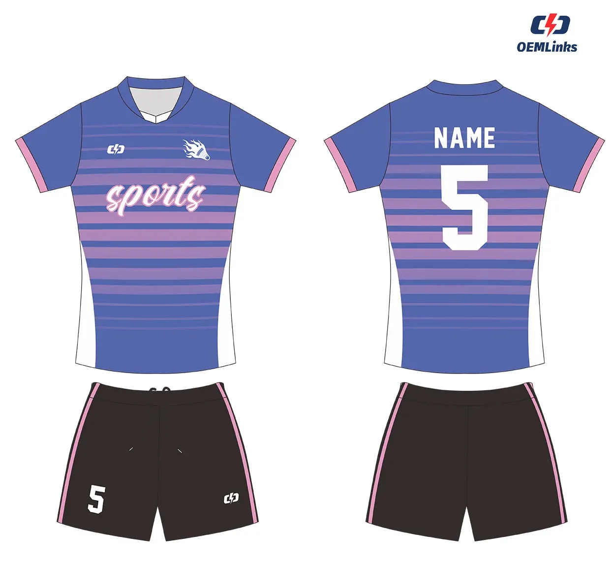 Custom volleyball uniform design UP30