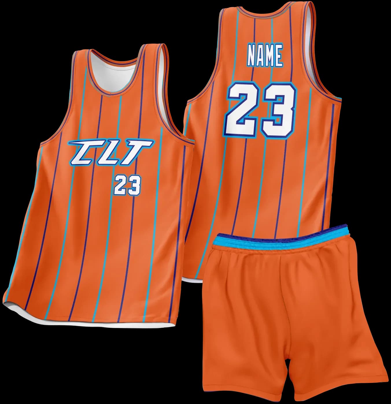 Custom basketball uniform design B12JW