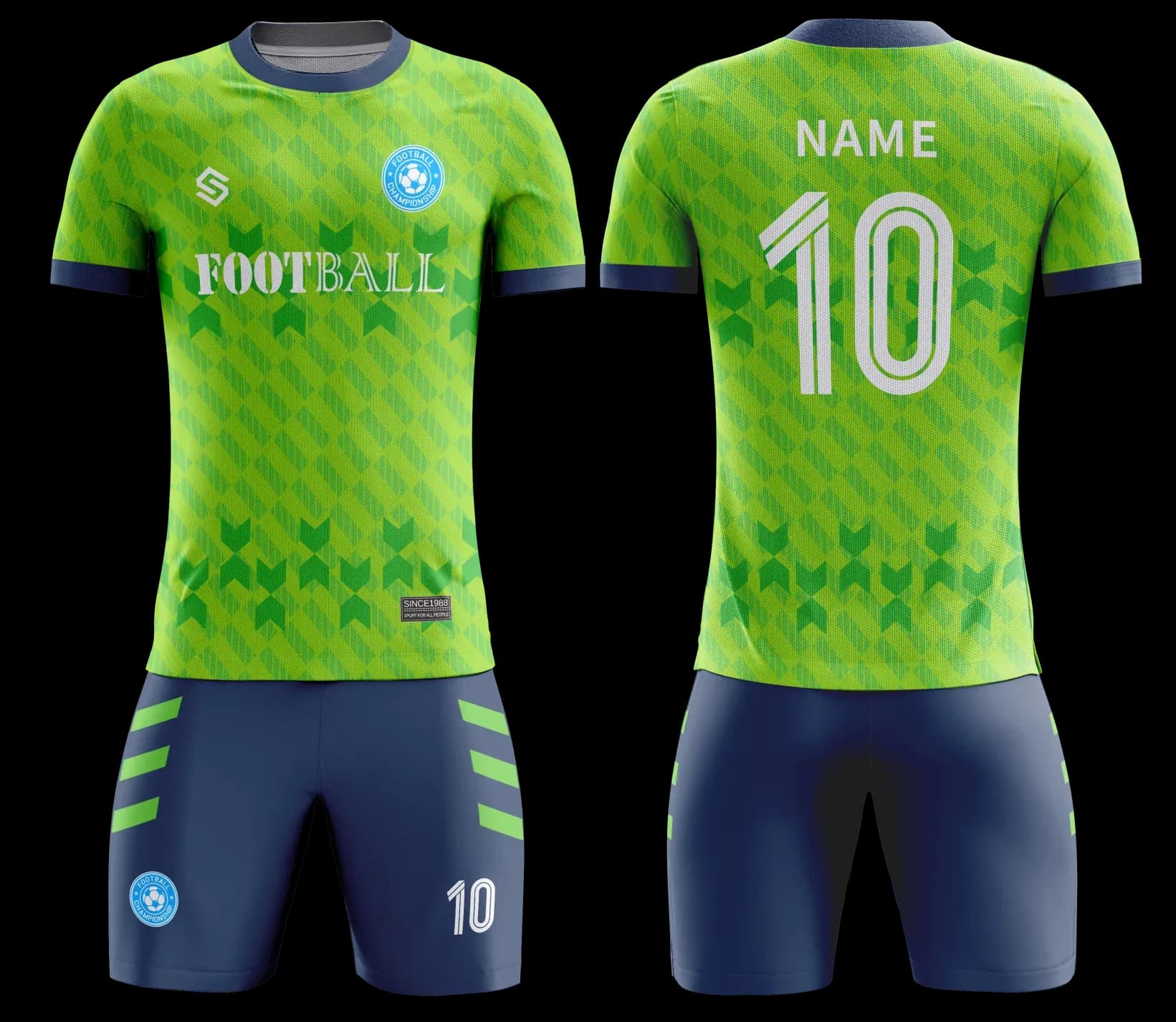 Custom soccer uniform design Z22HS