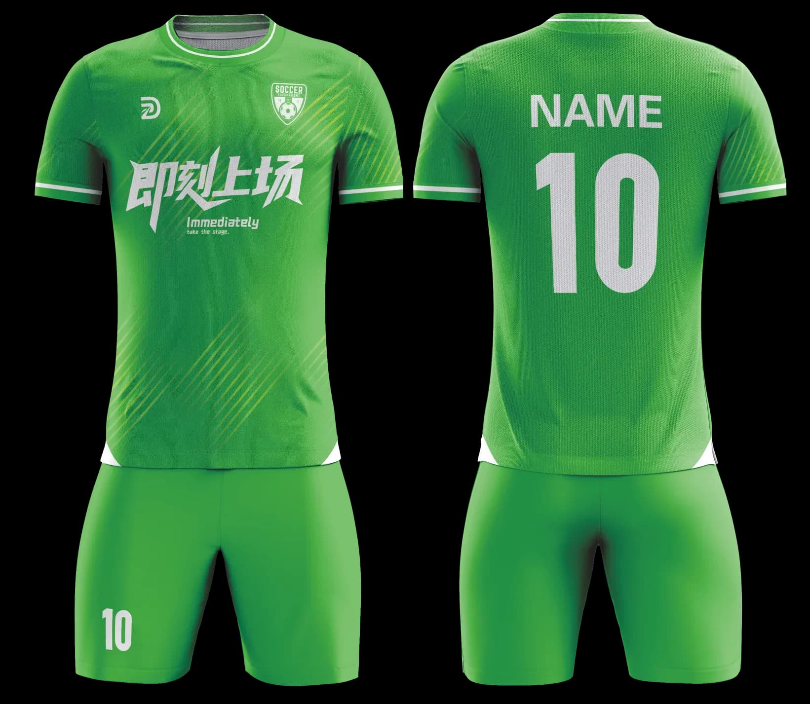 Custom soccer uniform design Z133JW