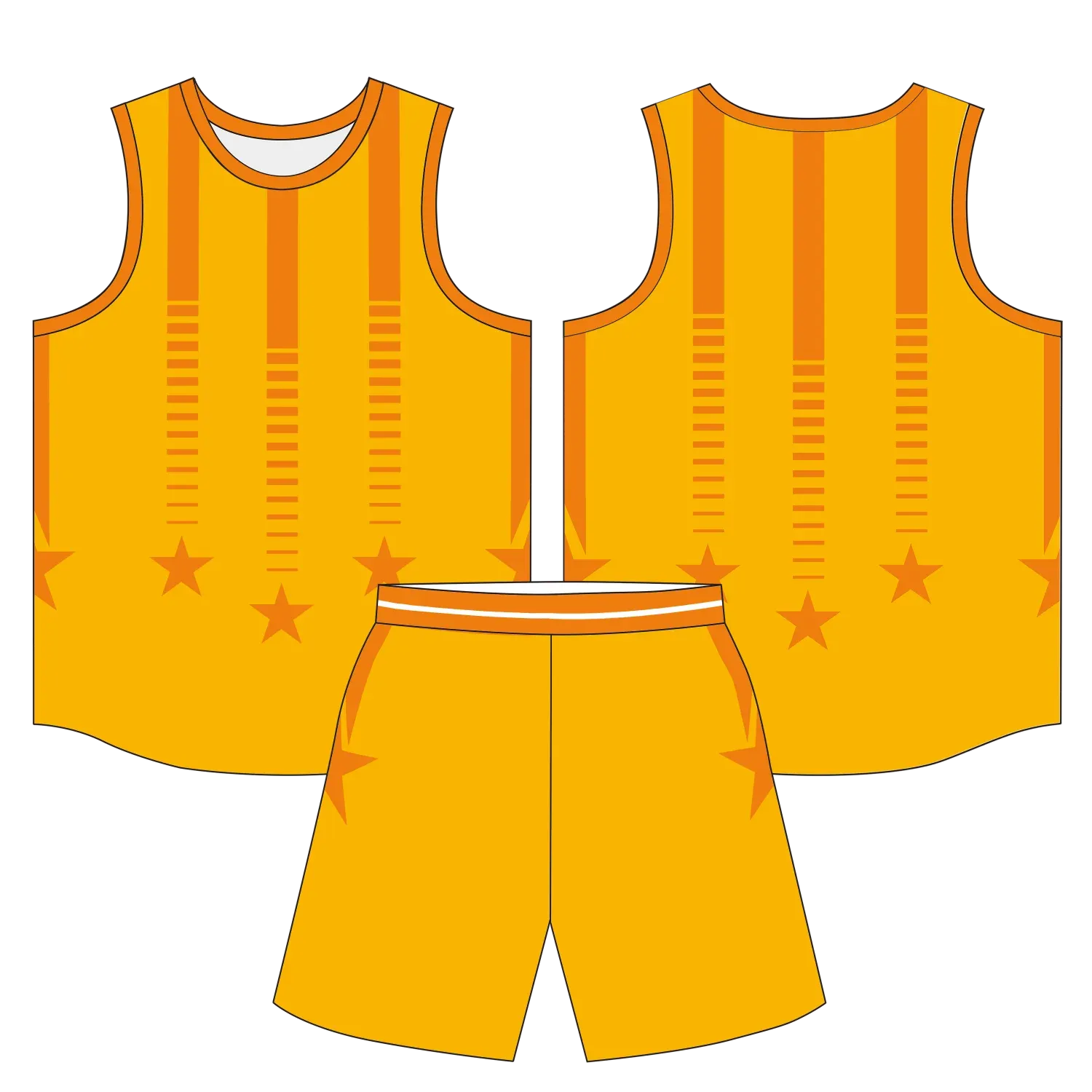 Custom basketball uniform design B38