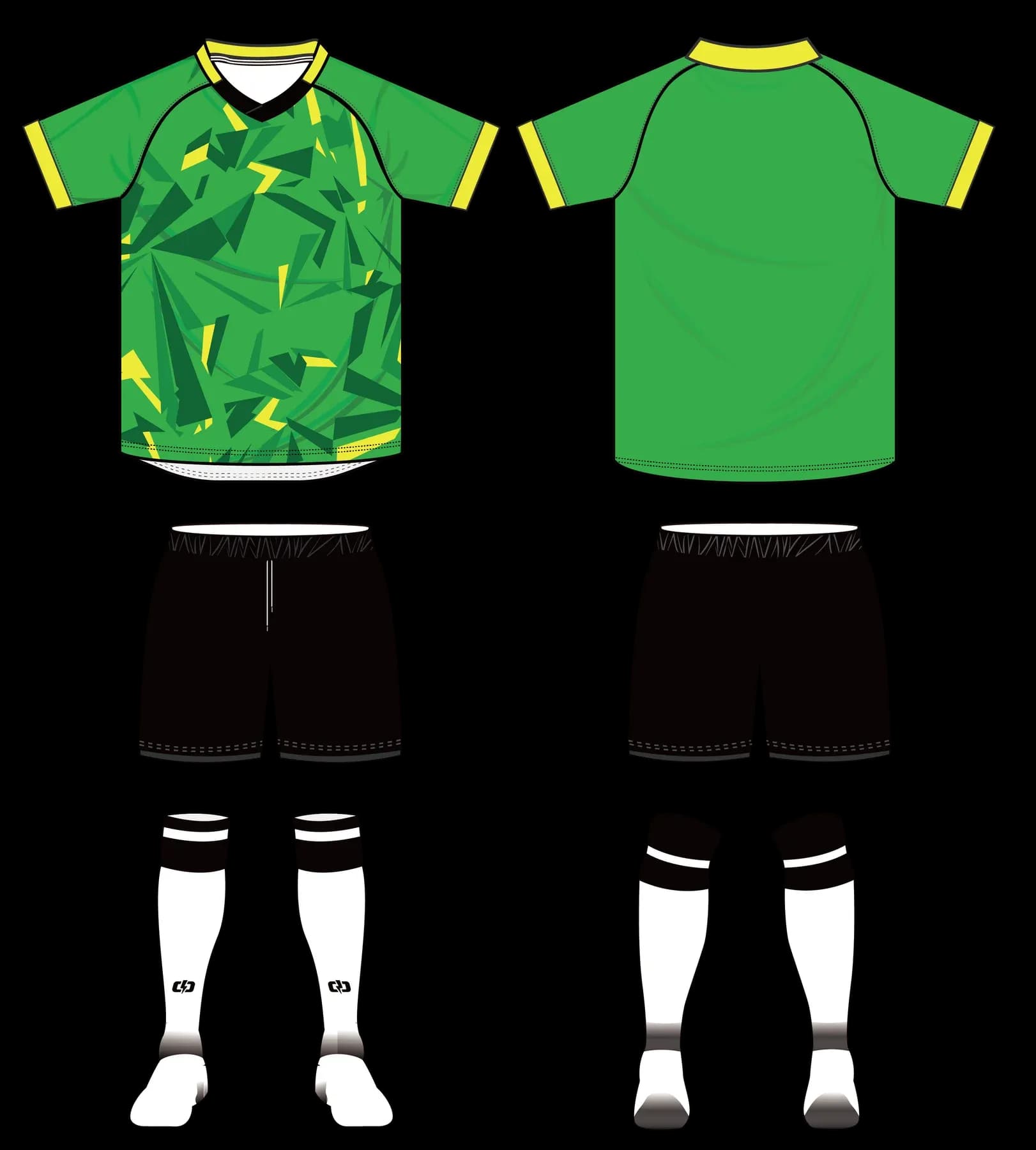 Custom soccer uniform design ZQF2024810