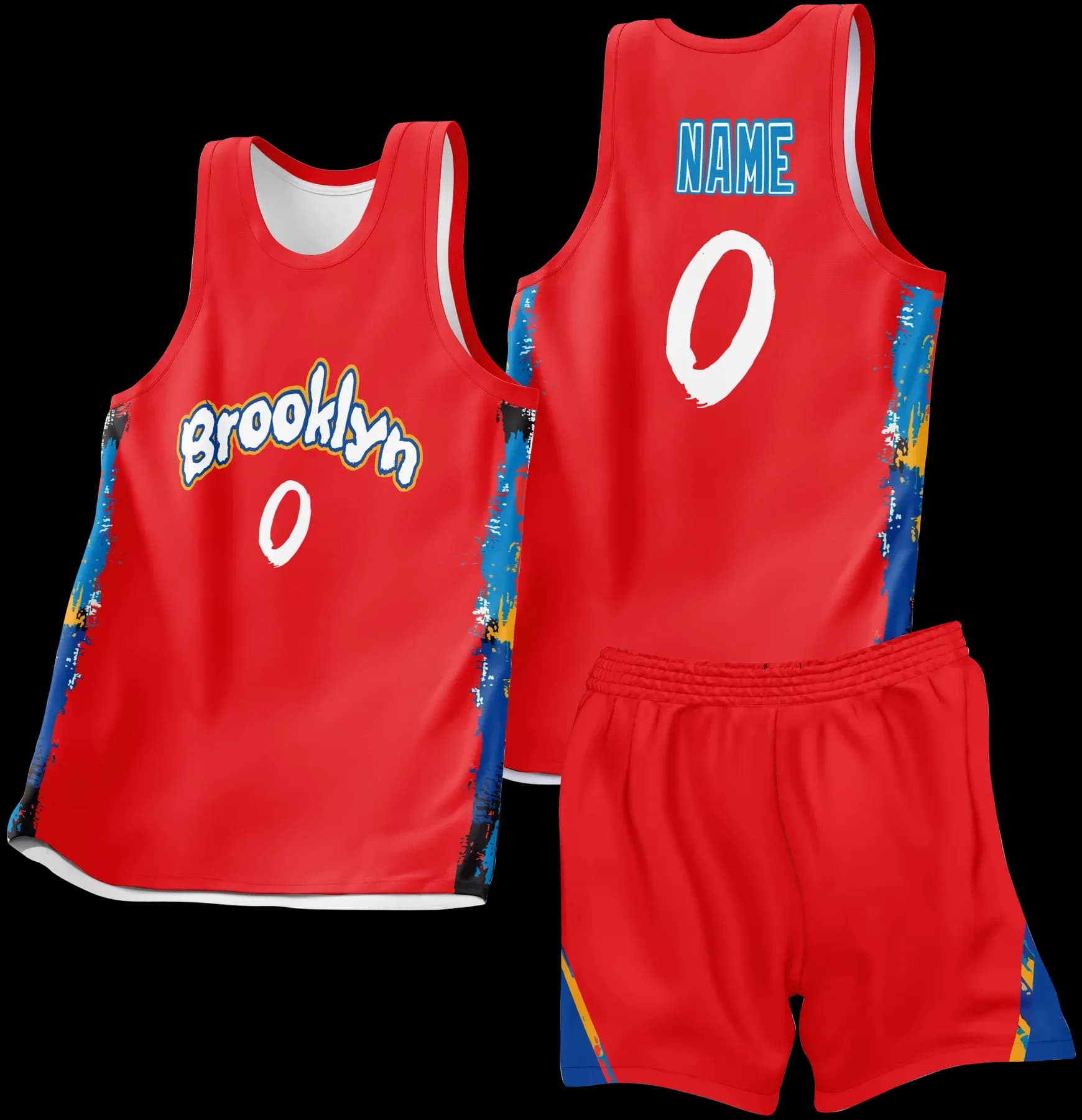 Custom basketball uniform design B13JW