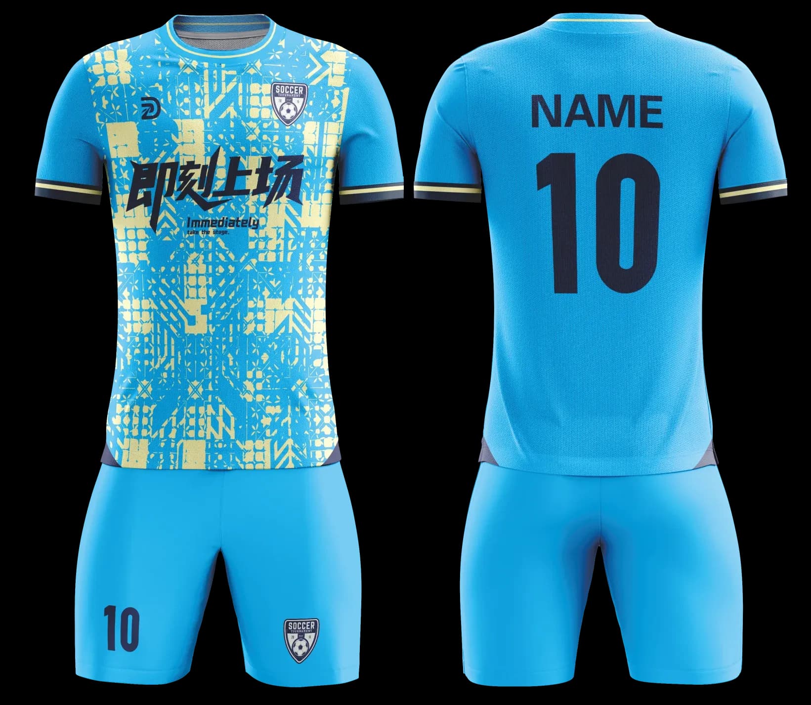 Custom soccer uniform design Z136JW