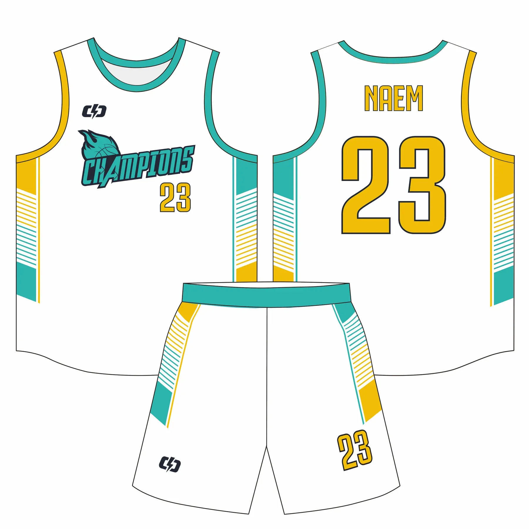 Custom basketball uniform design B72
