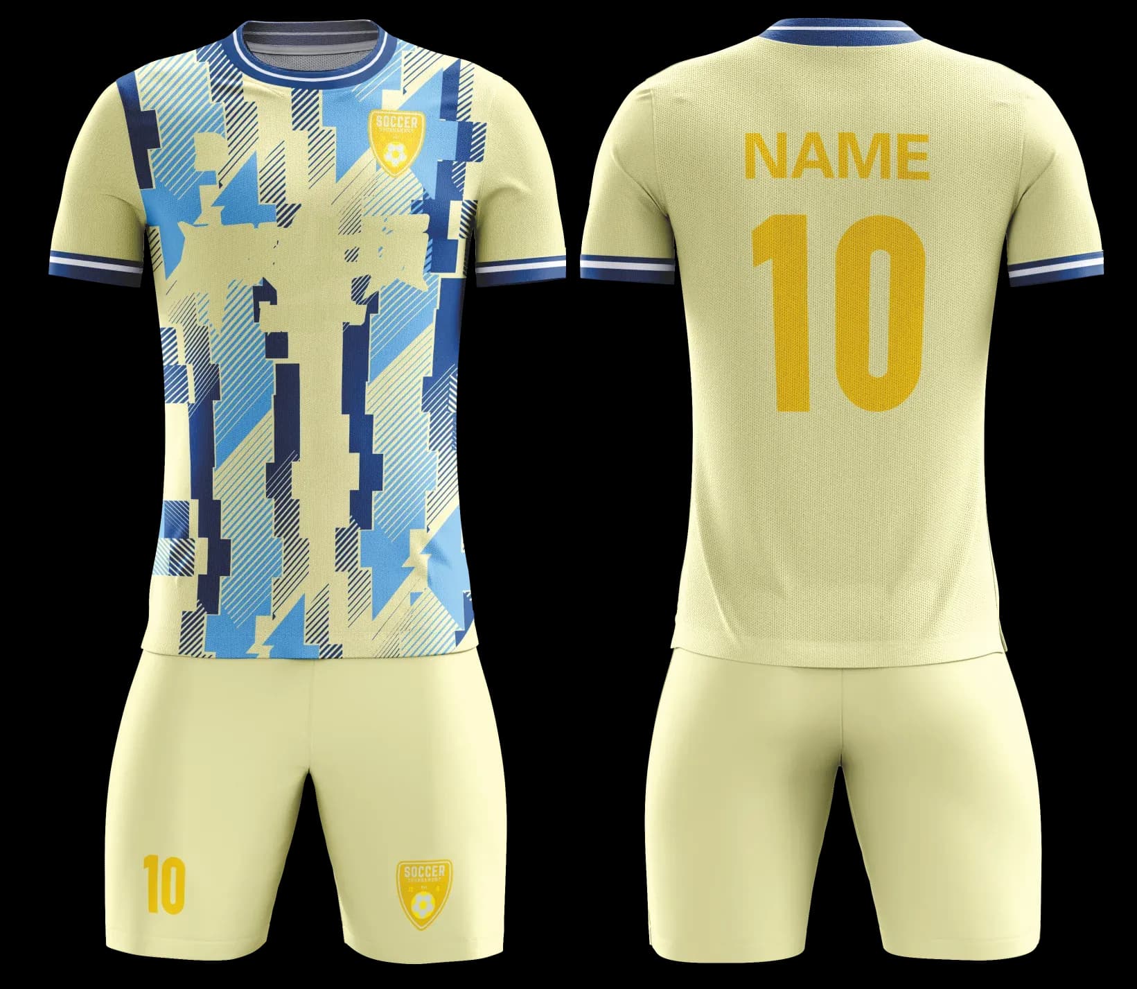 Custom soccer uniform design Z108JW