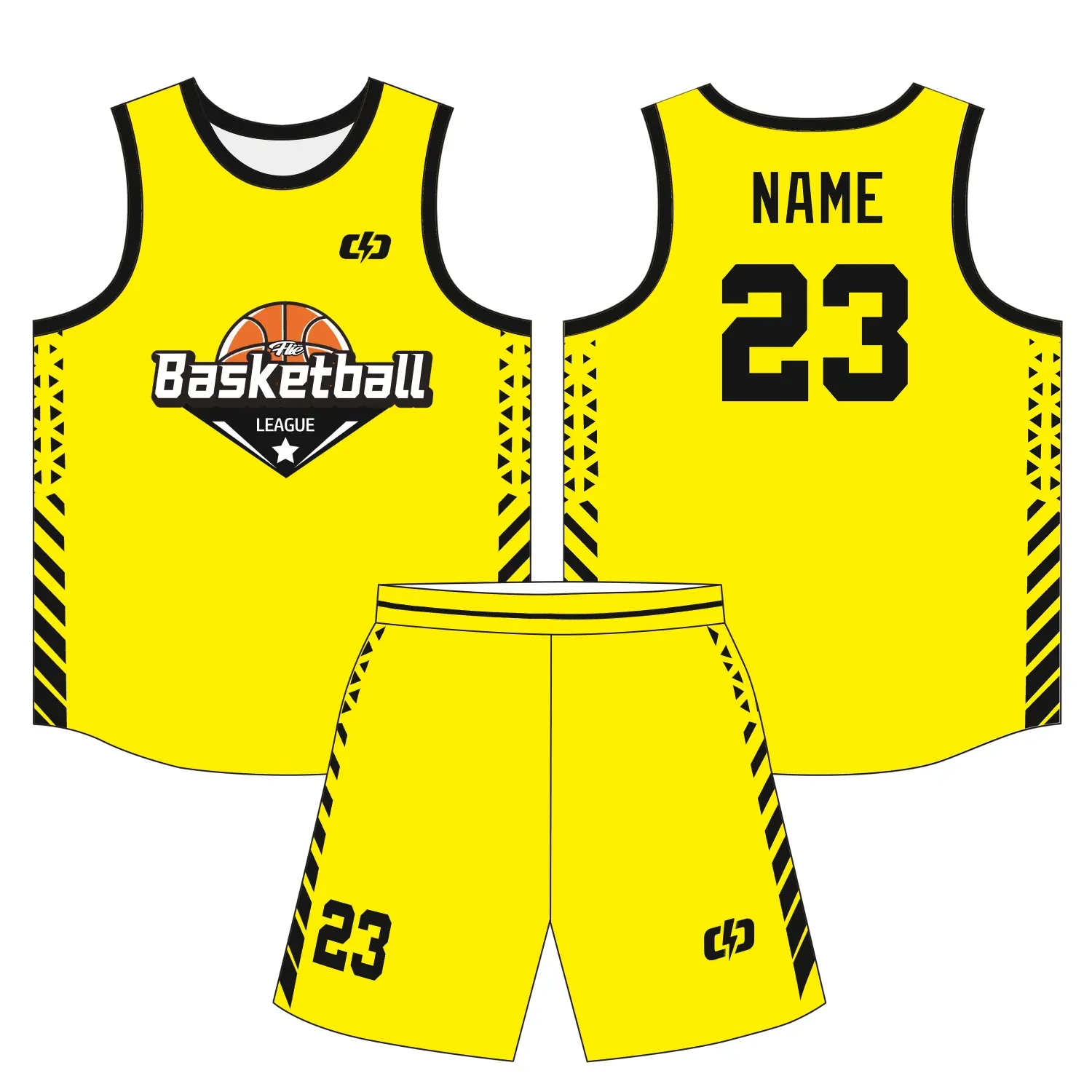 Custom basketball uniform design B32