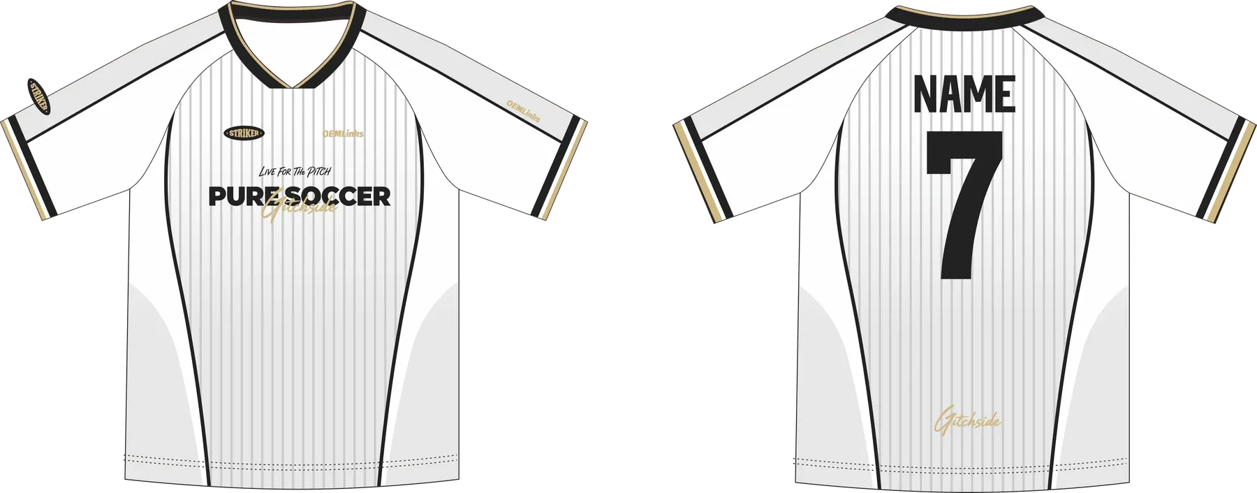 Custom soccer uniform design FG31