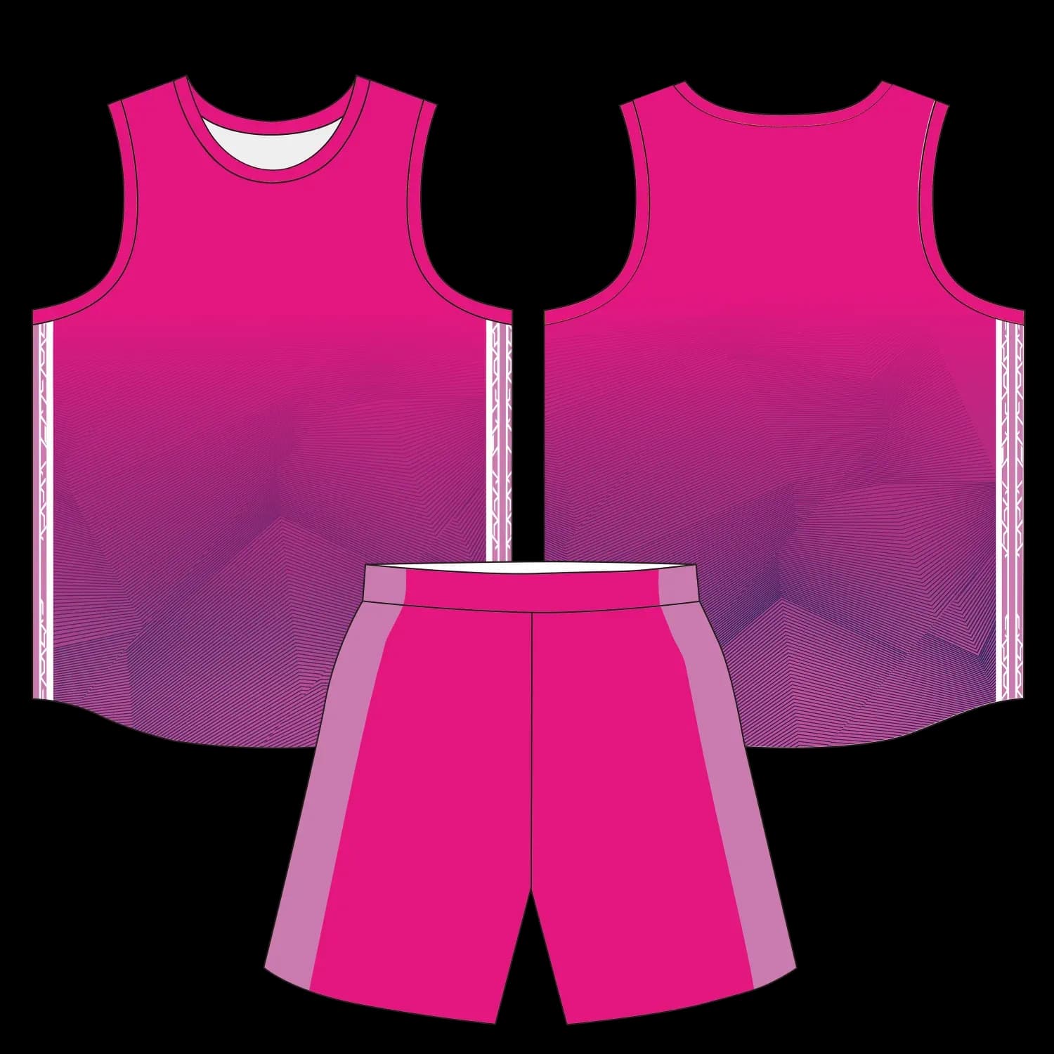 Custom basketball uniform design B21JW