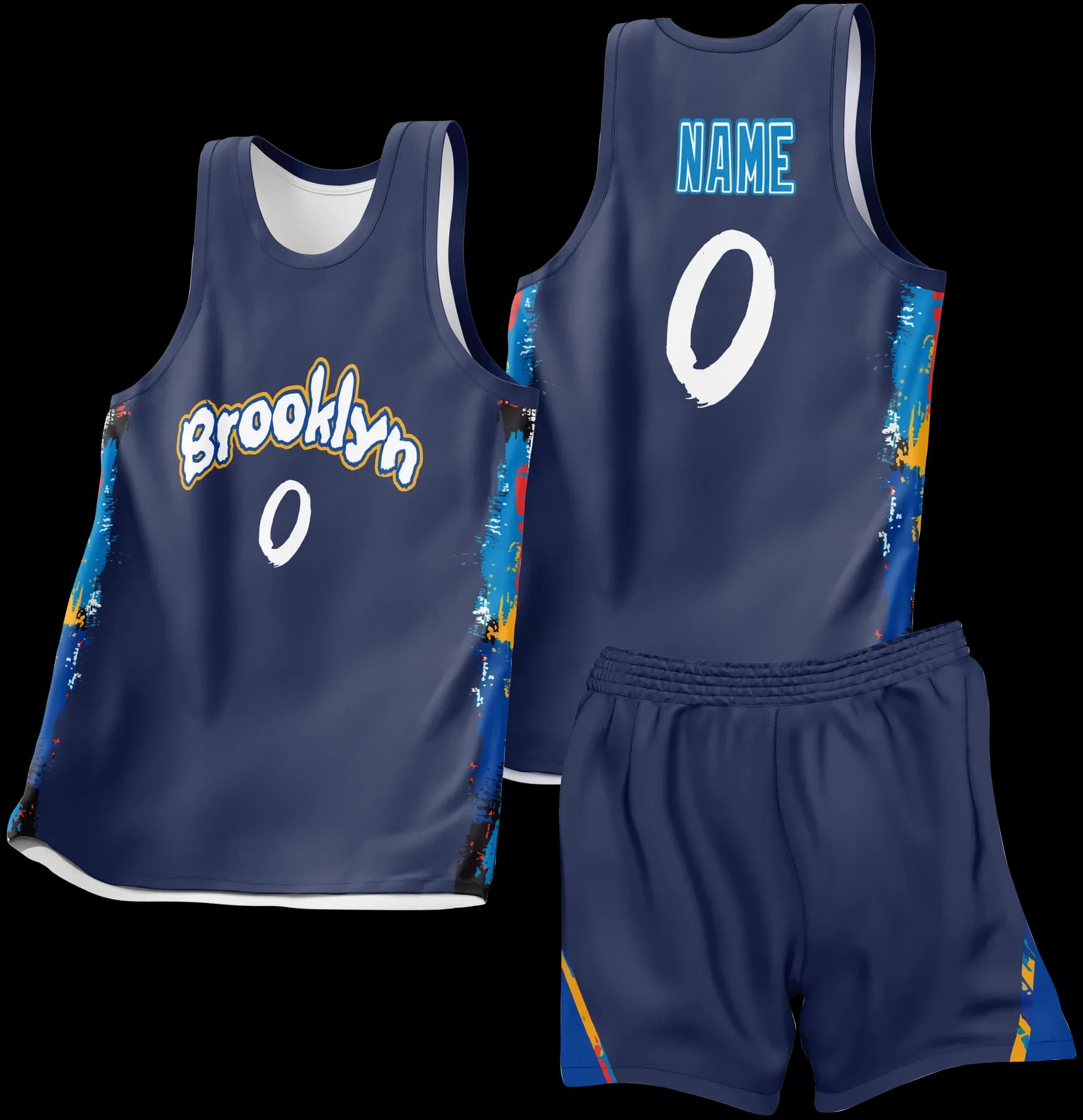 Custom basketball uniform design B13JW
