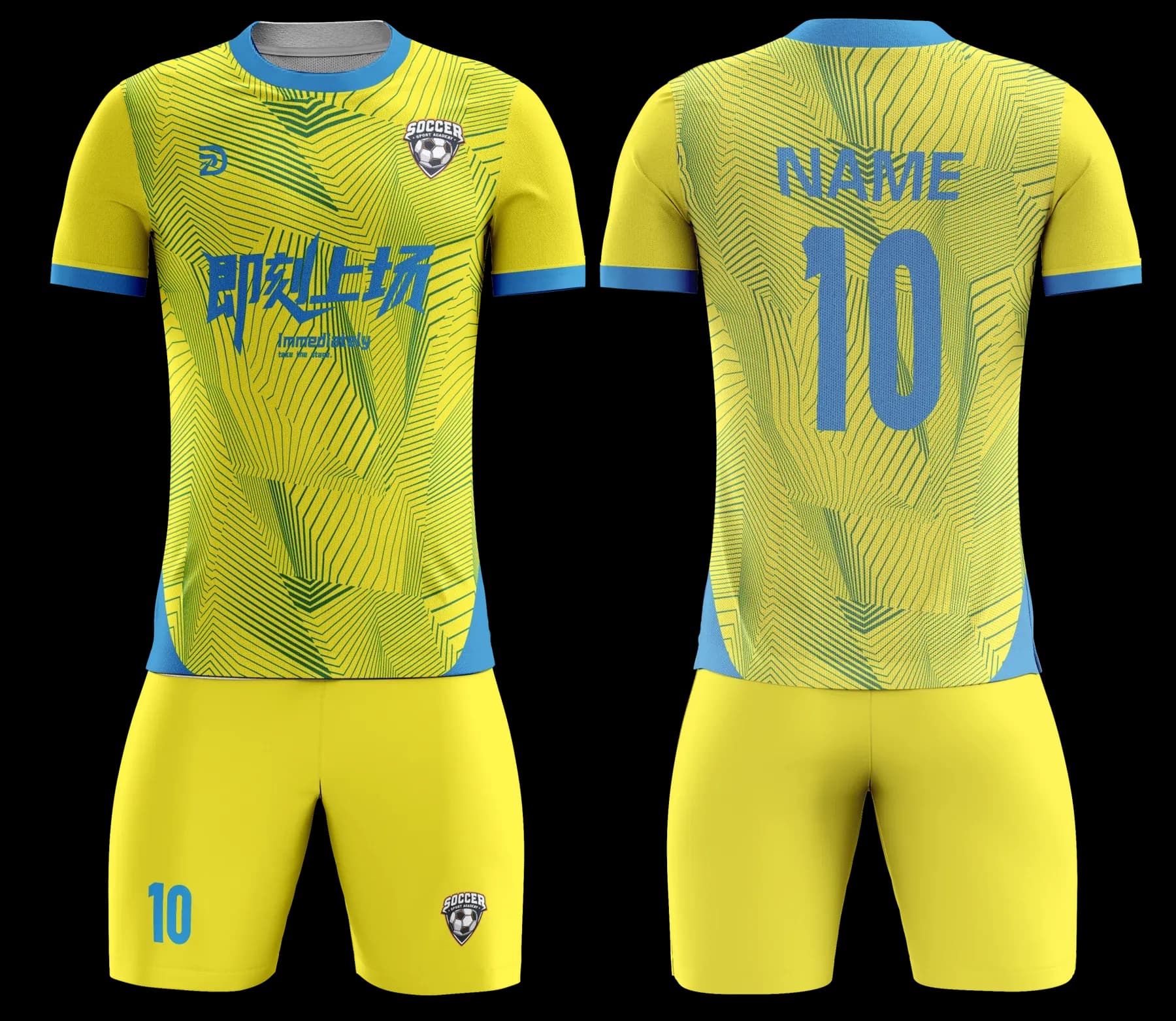 Custom soccer uniform design z010-z013JW