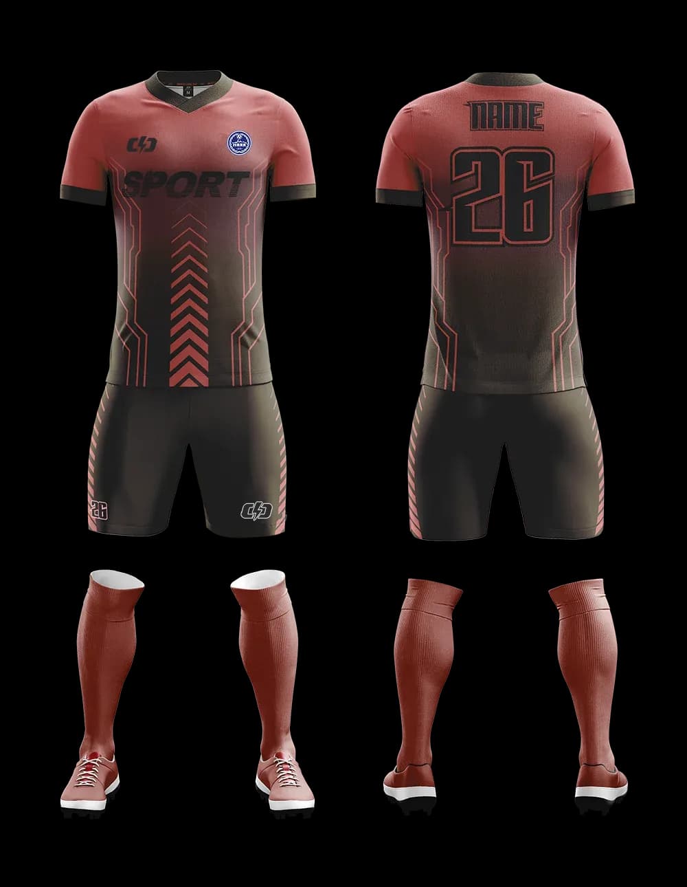 Custom soccer uniform design OS-11