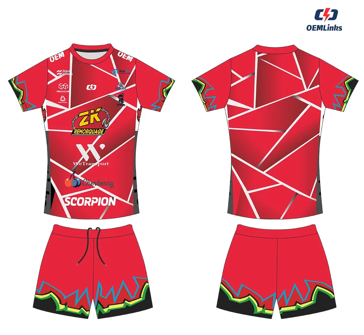 Custom volleyball uniform design UP05