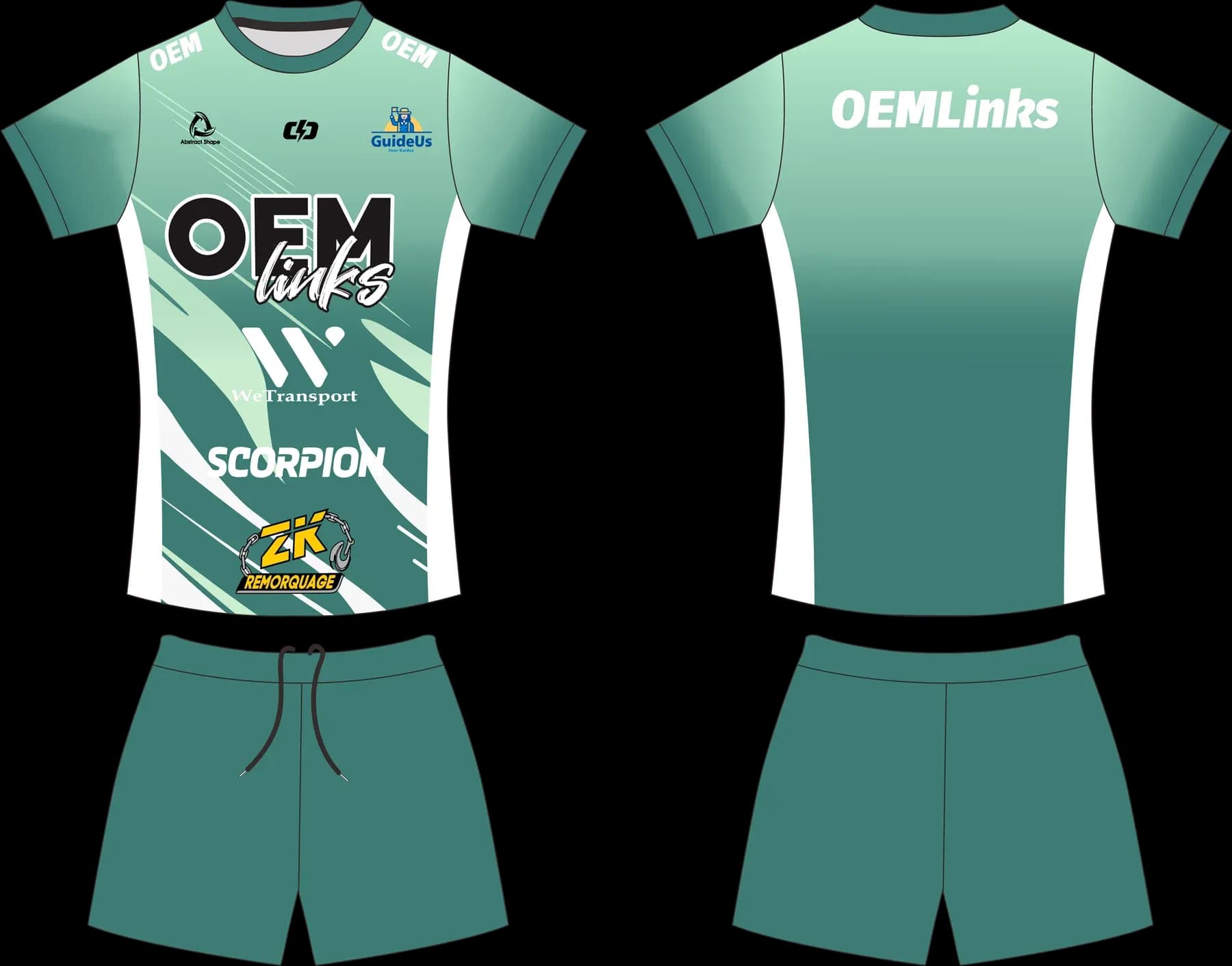 Custom volleyball uniform design UP06