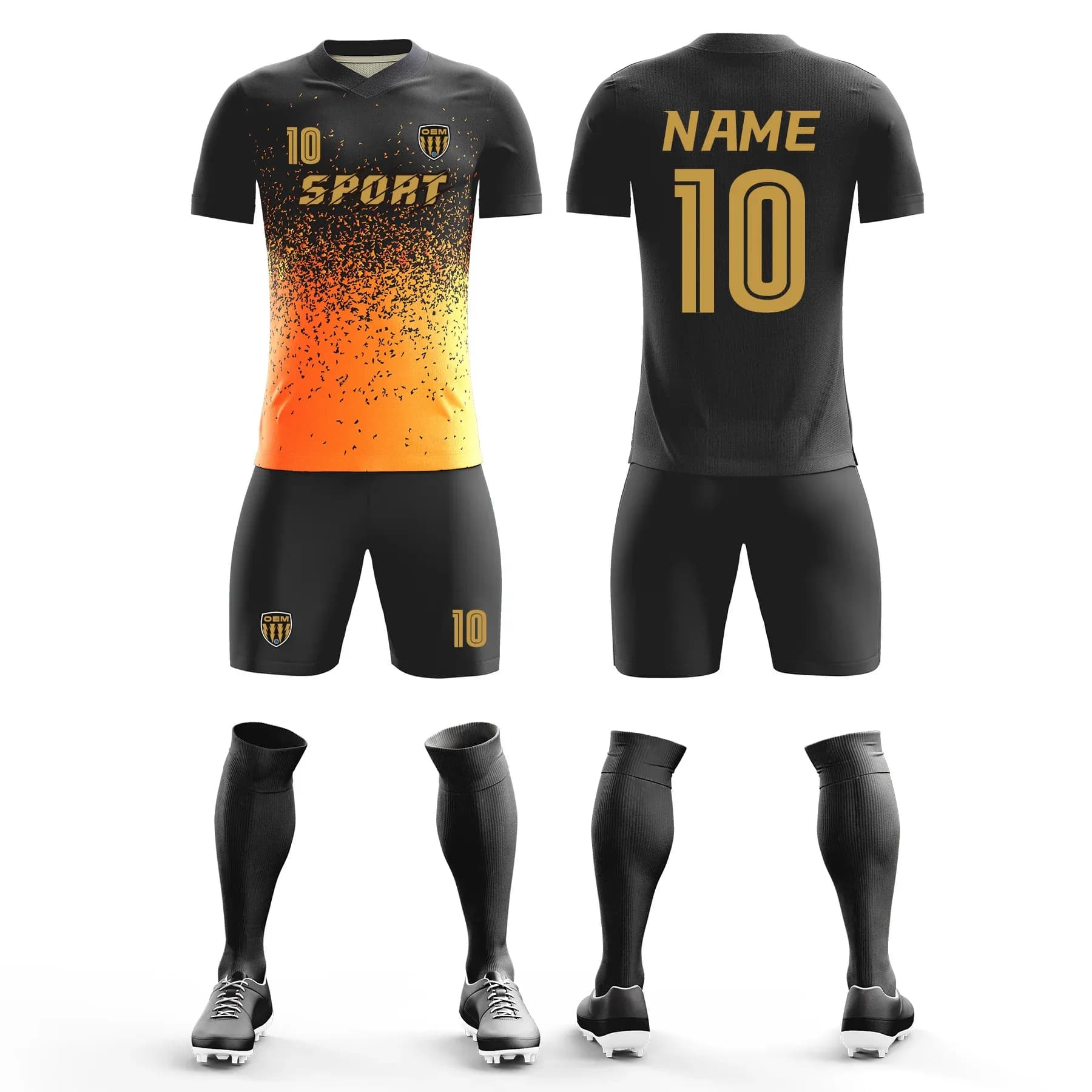 Custom soccer uniform design OS-37
