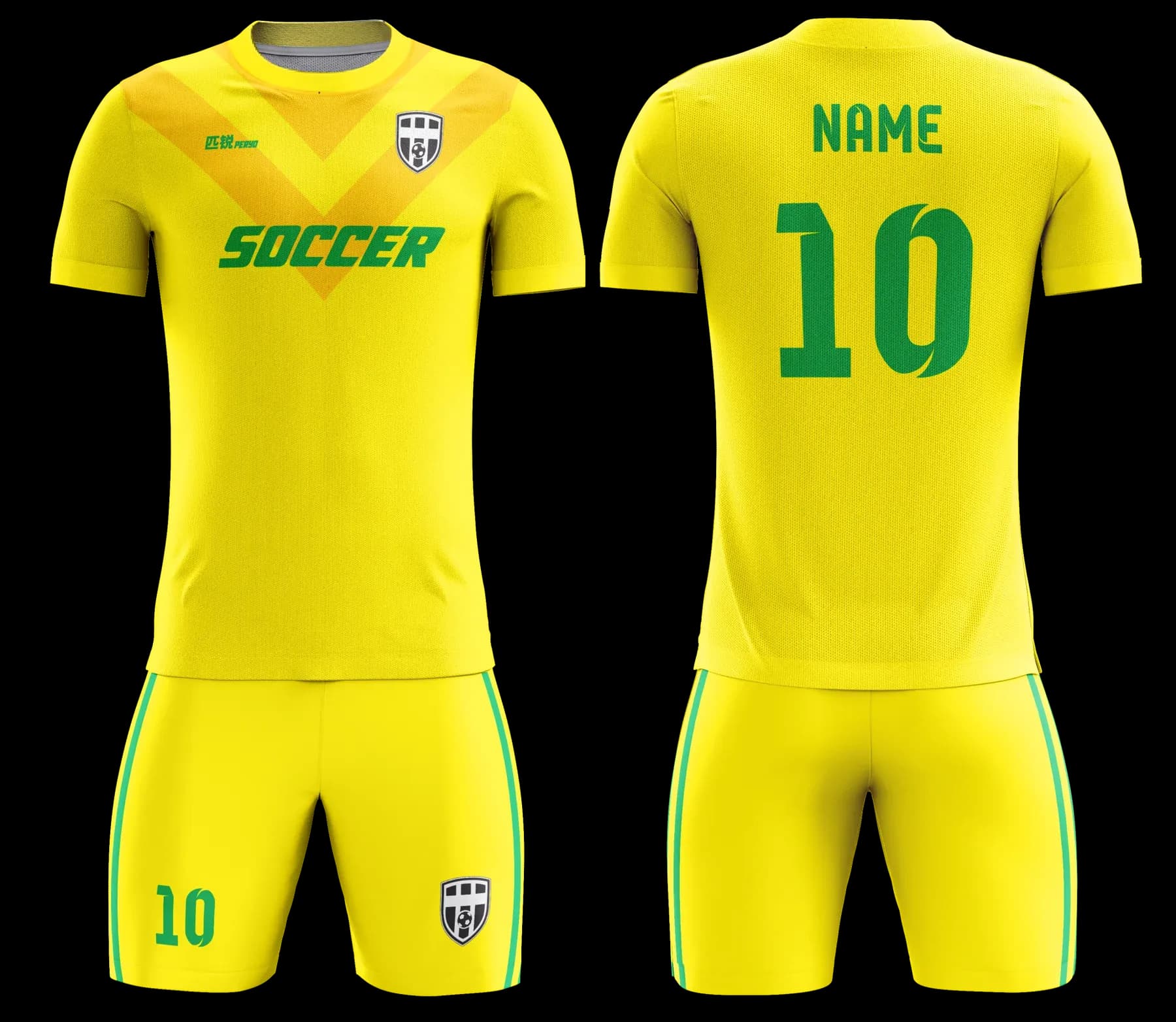 Custom soccer uniform design Z038JW