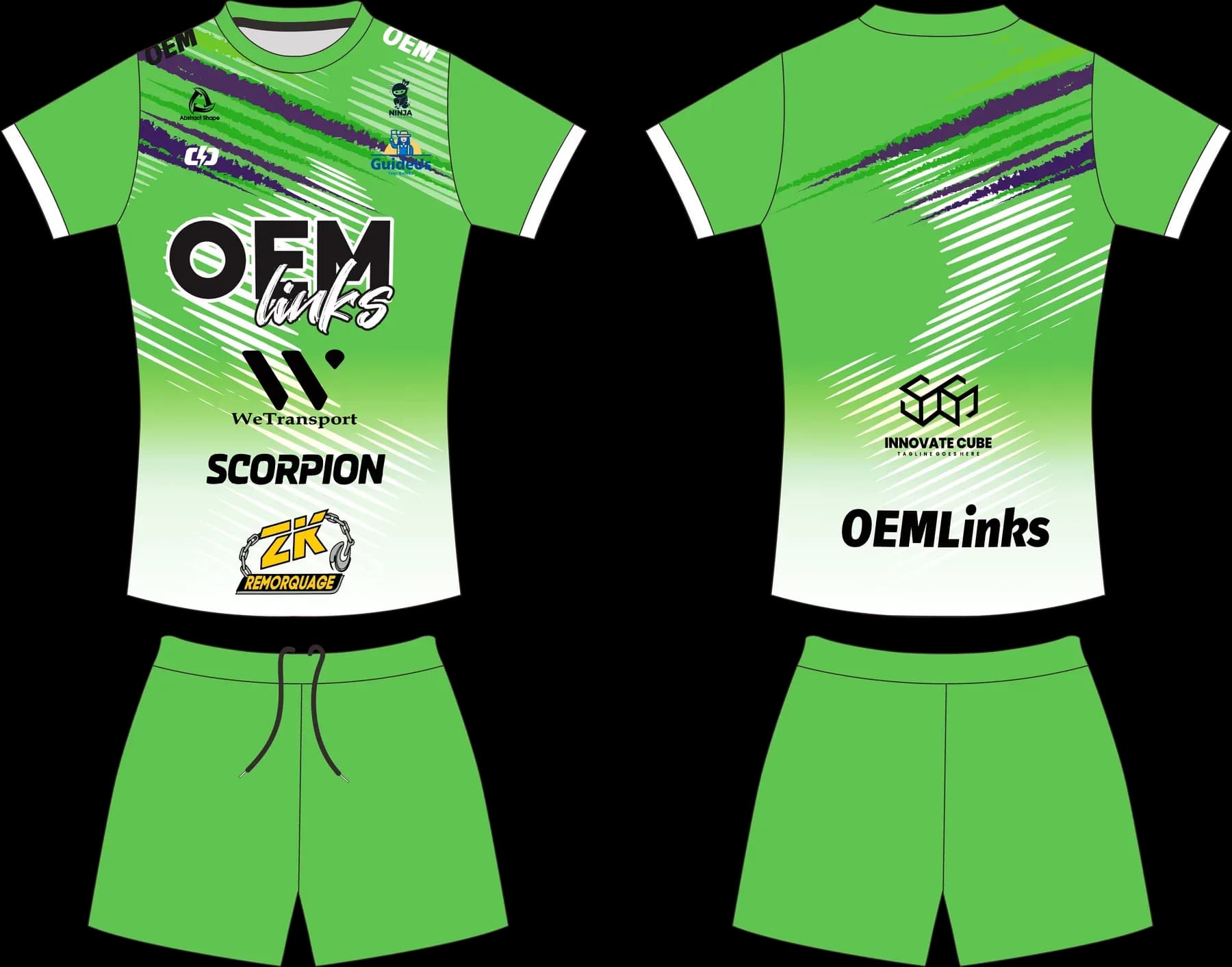 Custom volleyball uniform design UP02