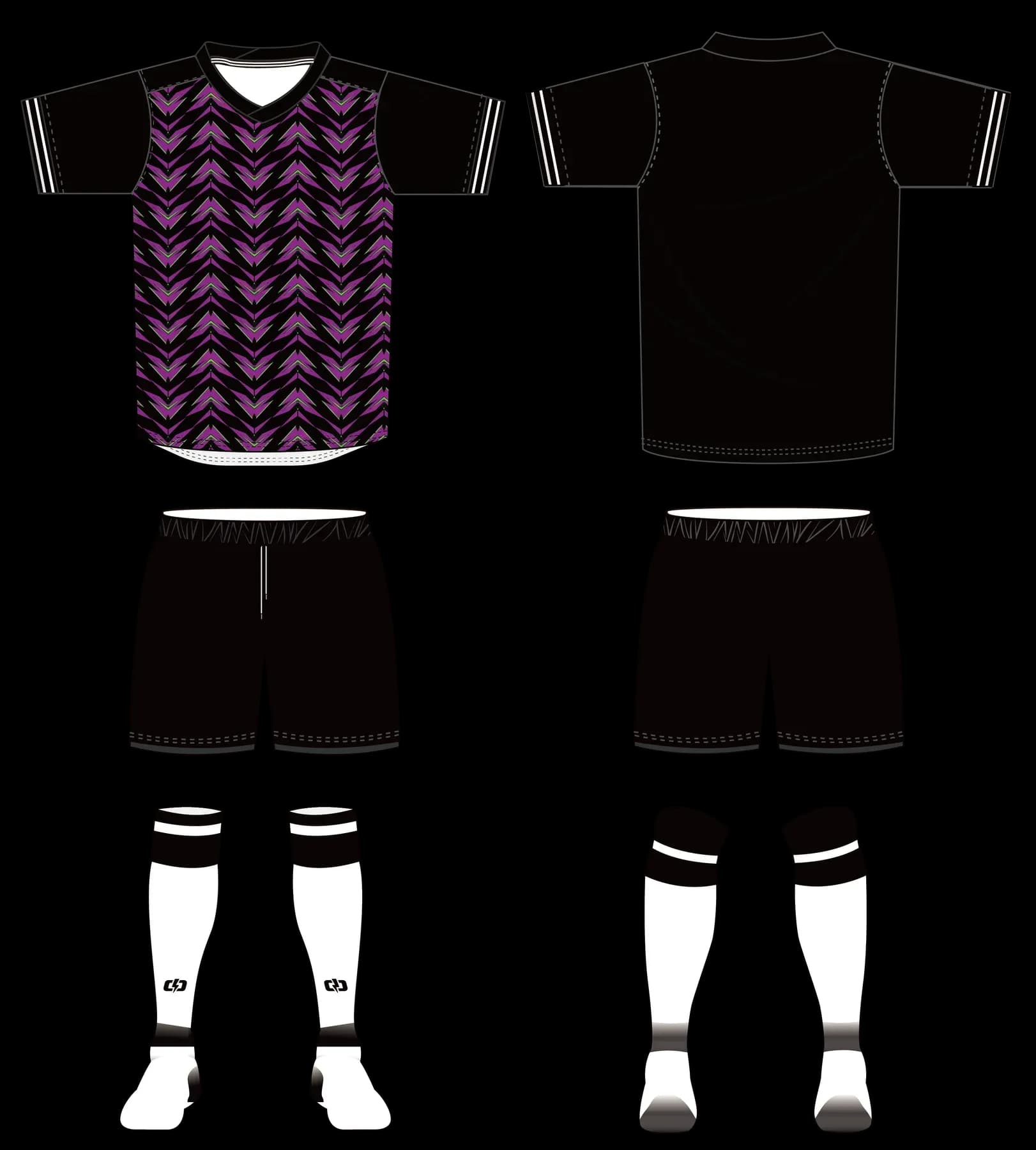 Custom soccer uniform design ZQF2024802