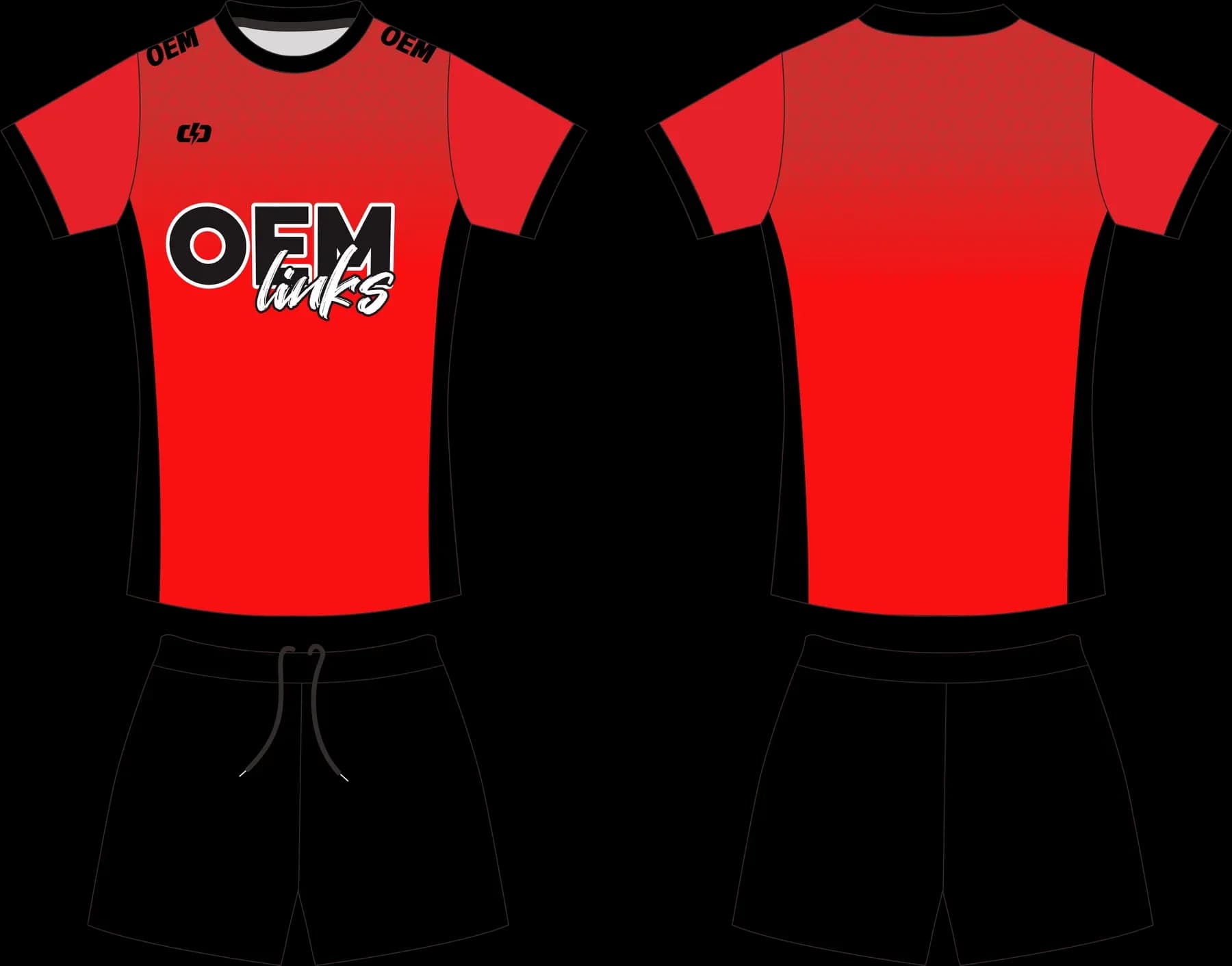 Custom volleyball uniform design UP14