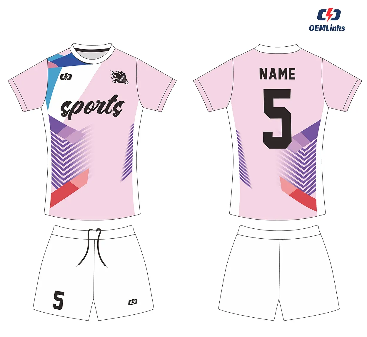 Custom volleyball uniform design UC14