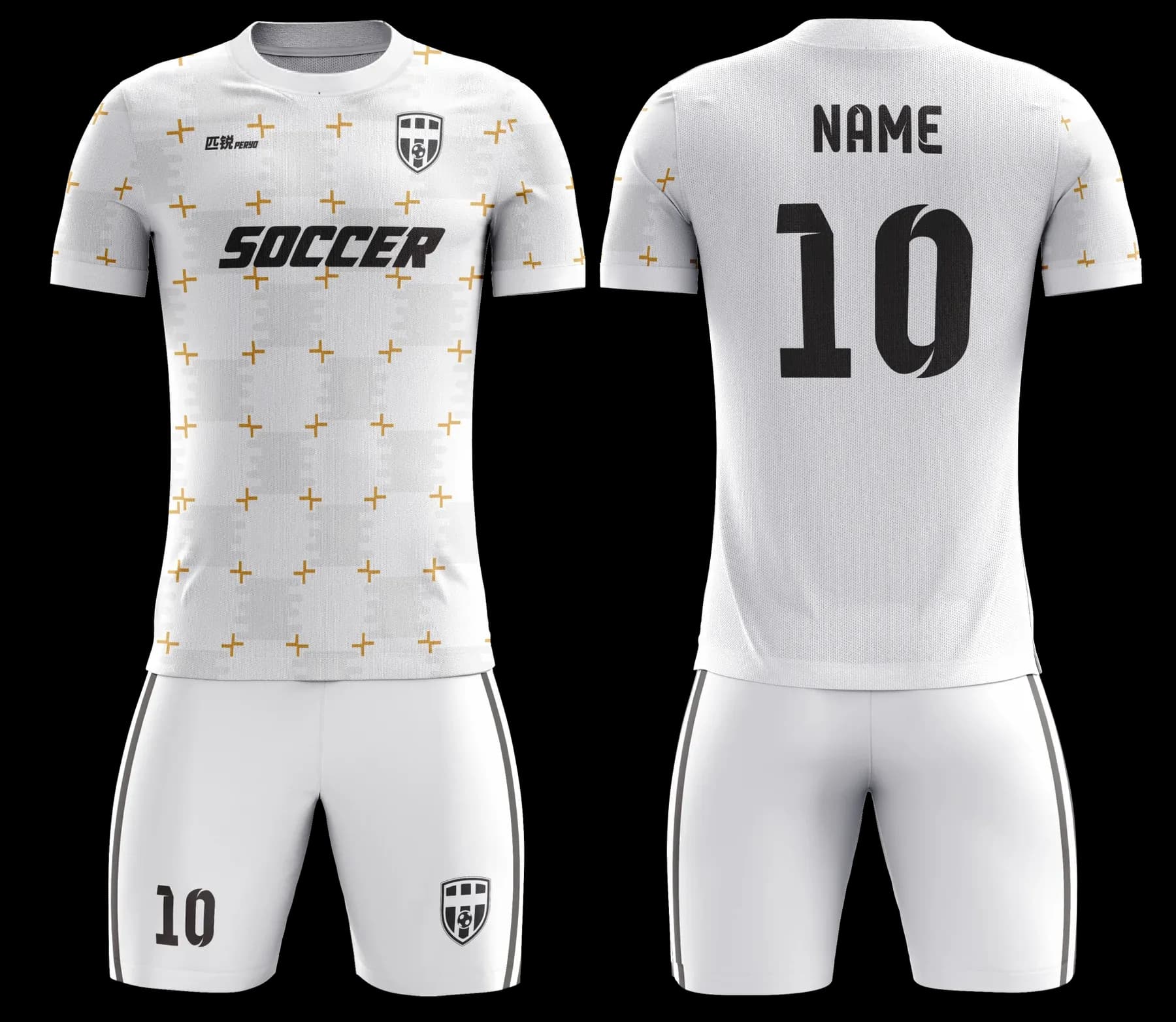 Custom soccer uniform design Z041JW