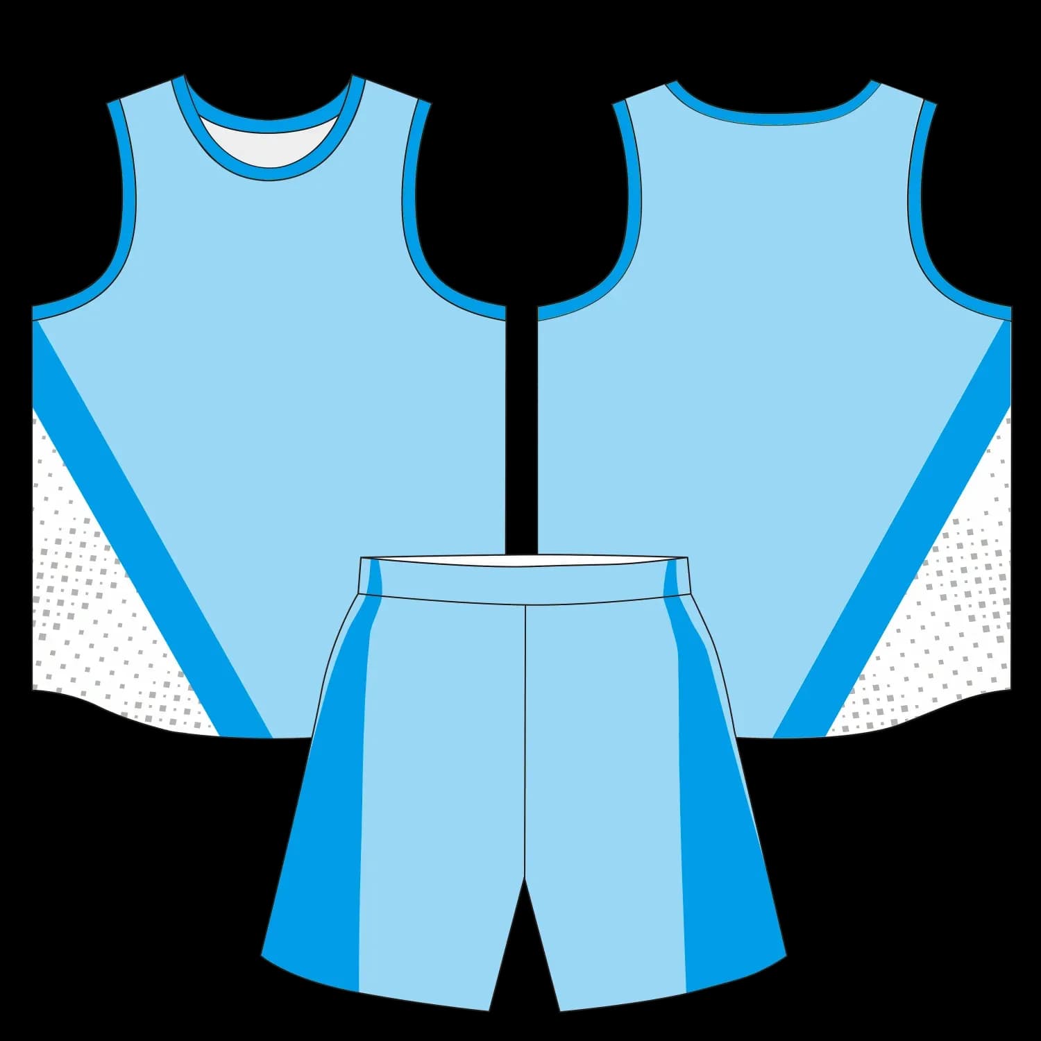 Custom basketball uniform design B17JW