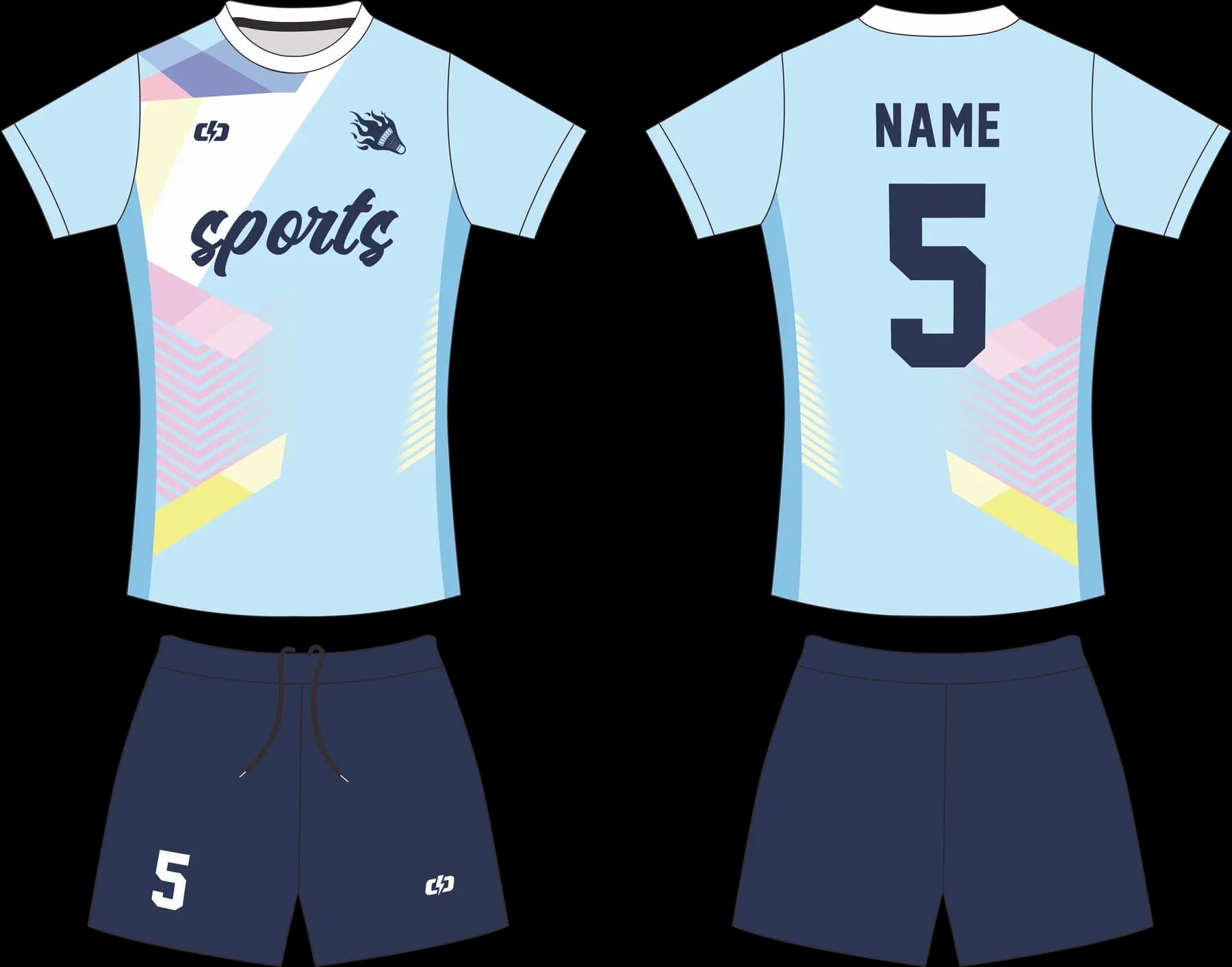 Custom volleyball uniform design UP60