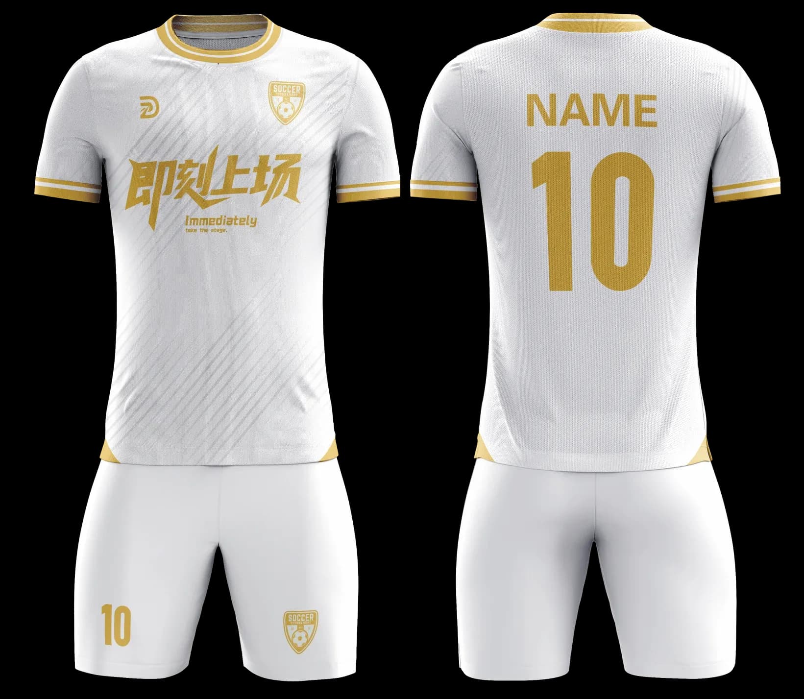 Custom soccer uniform design Z130JW