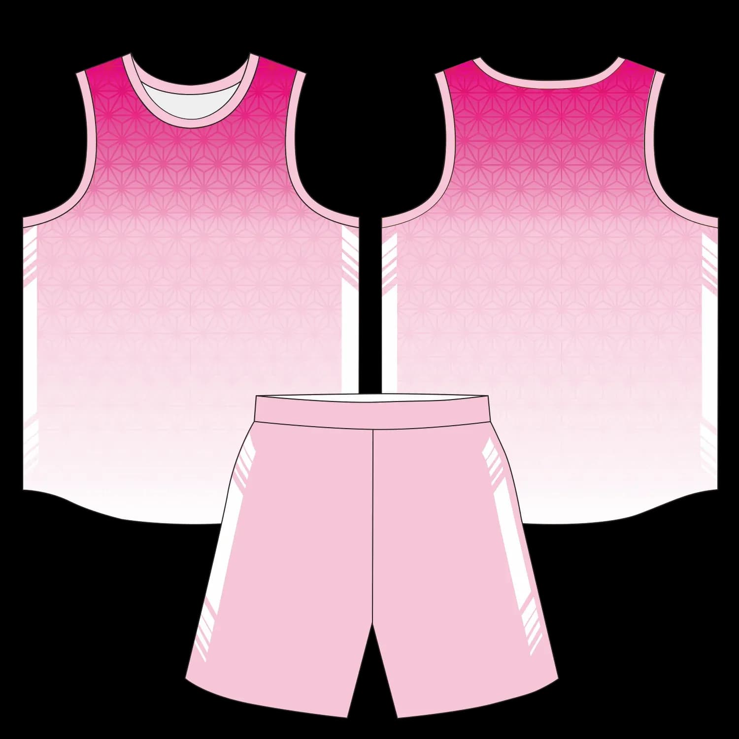 Custom basketball uniform design B34