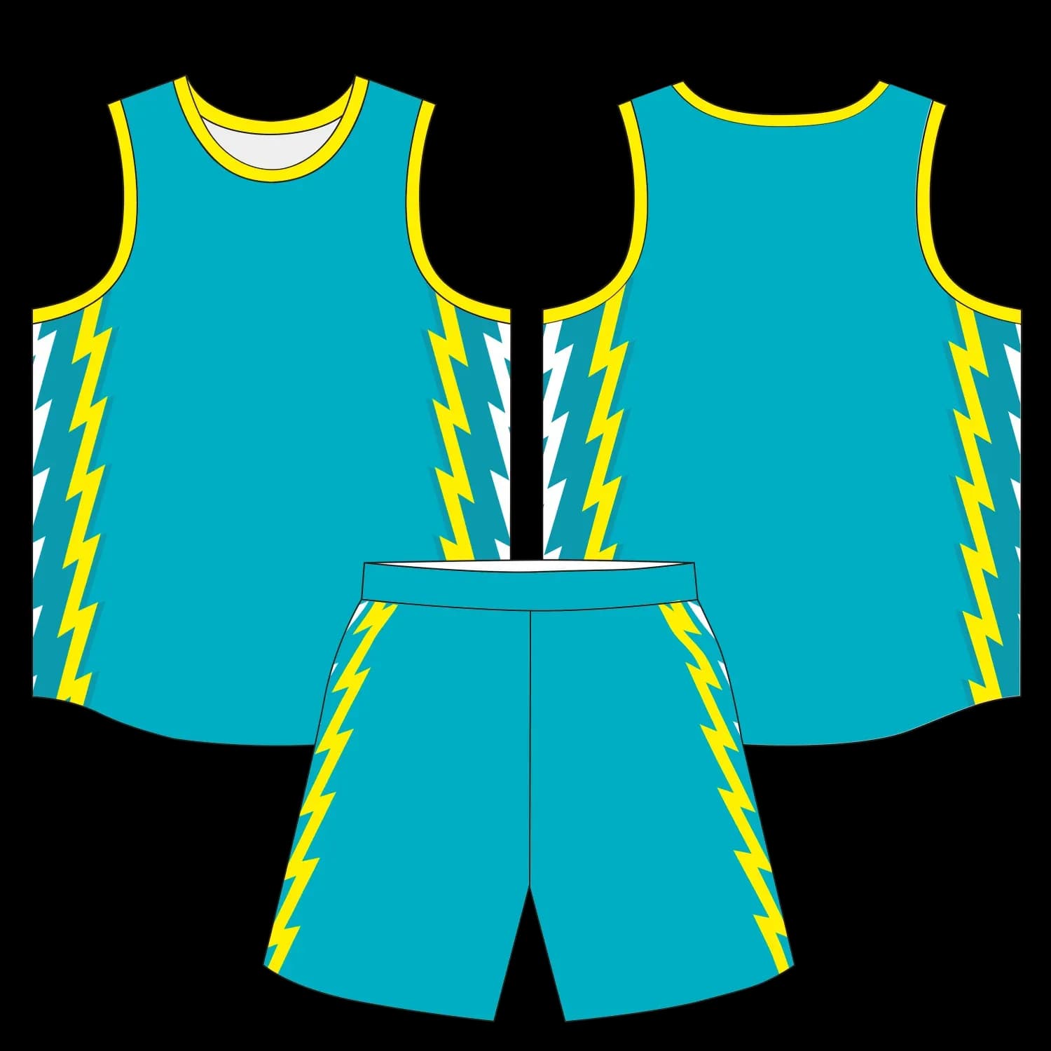 Custom basketball uniform design B40