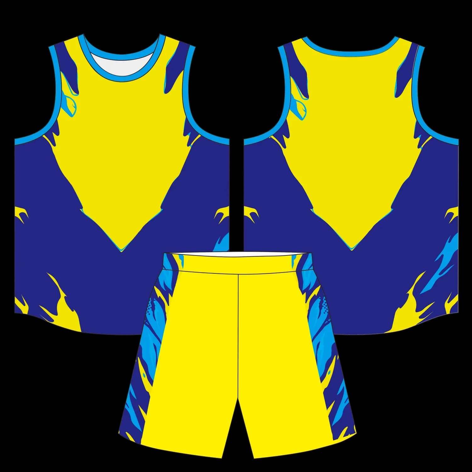 Custom basketball uniform design B19JW