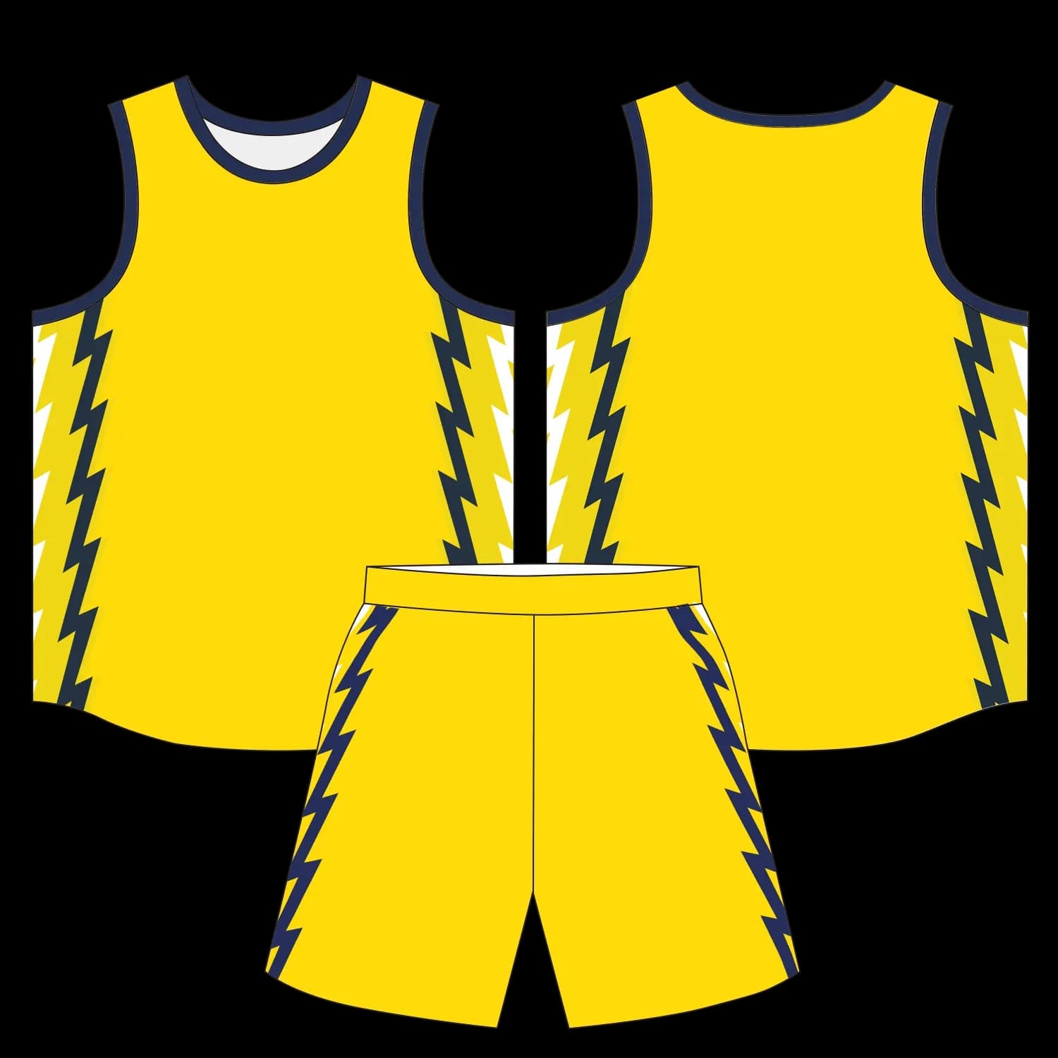 Custom basketball uniform design B40
