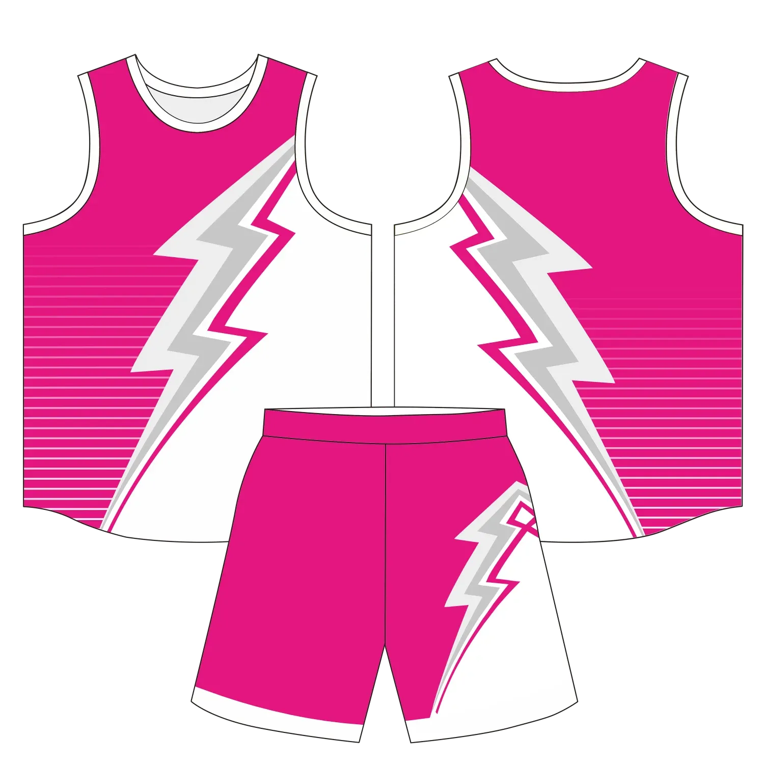 Custom basketball uniform design B62