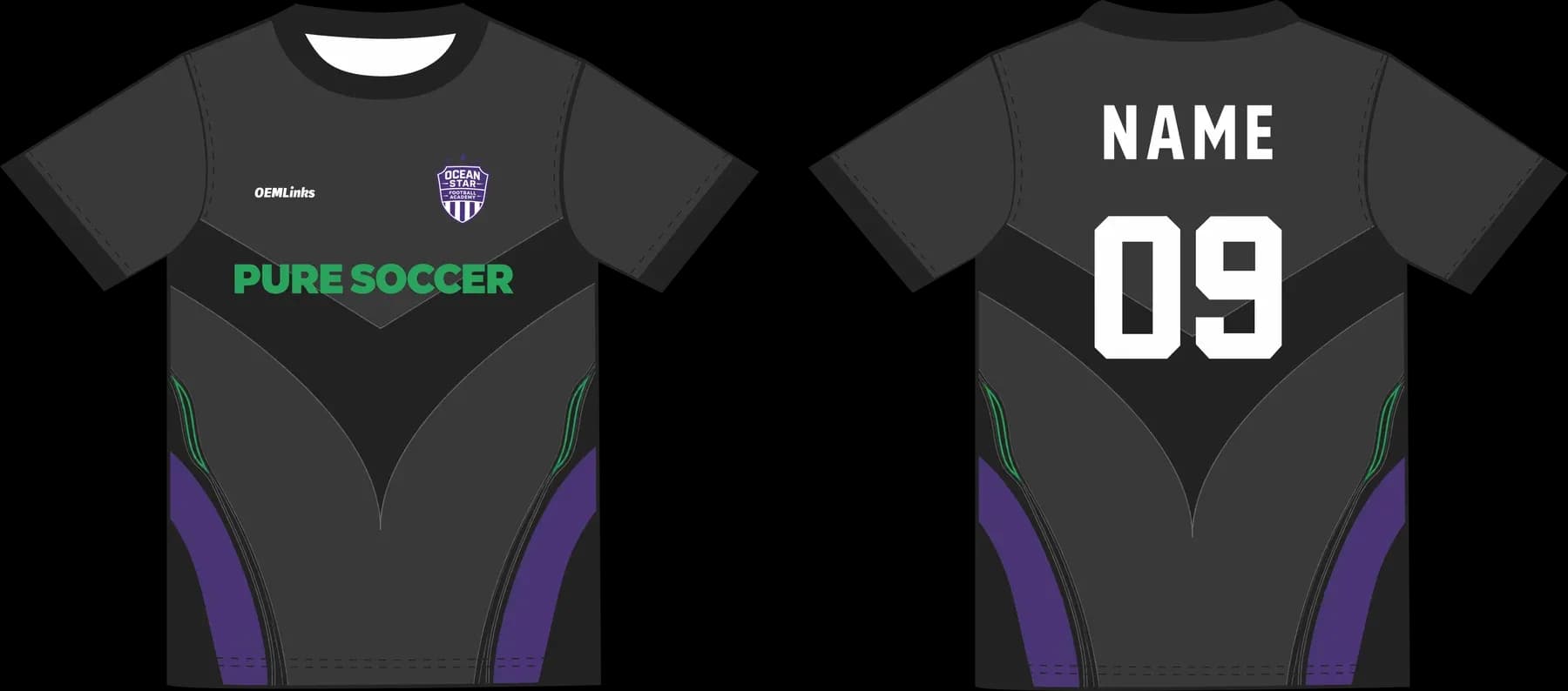 Custom soccer uniform design FG43