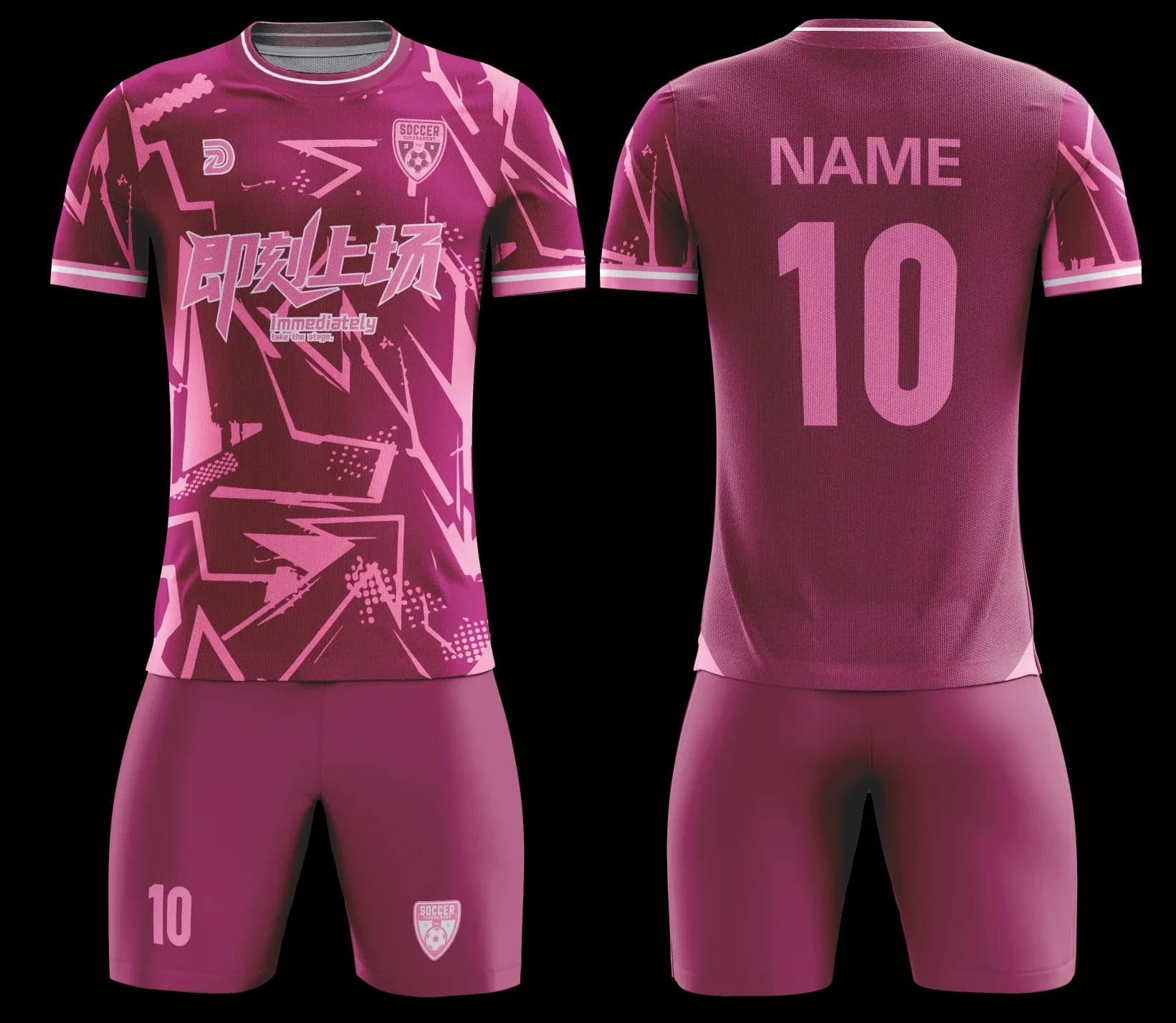 Custom soccer uniform design Z125JW