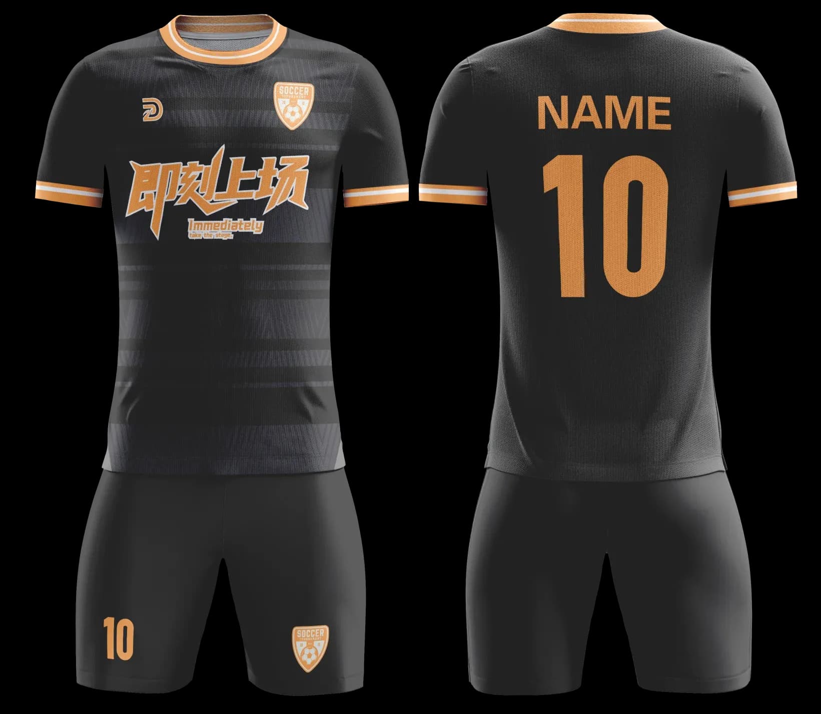Custom soccer uniform design Z140JW