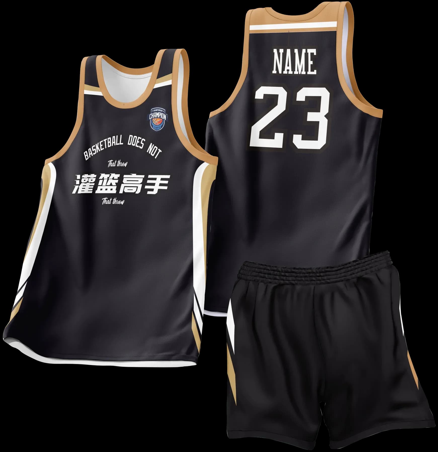 Custom basketball uniform design B29JW