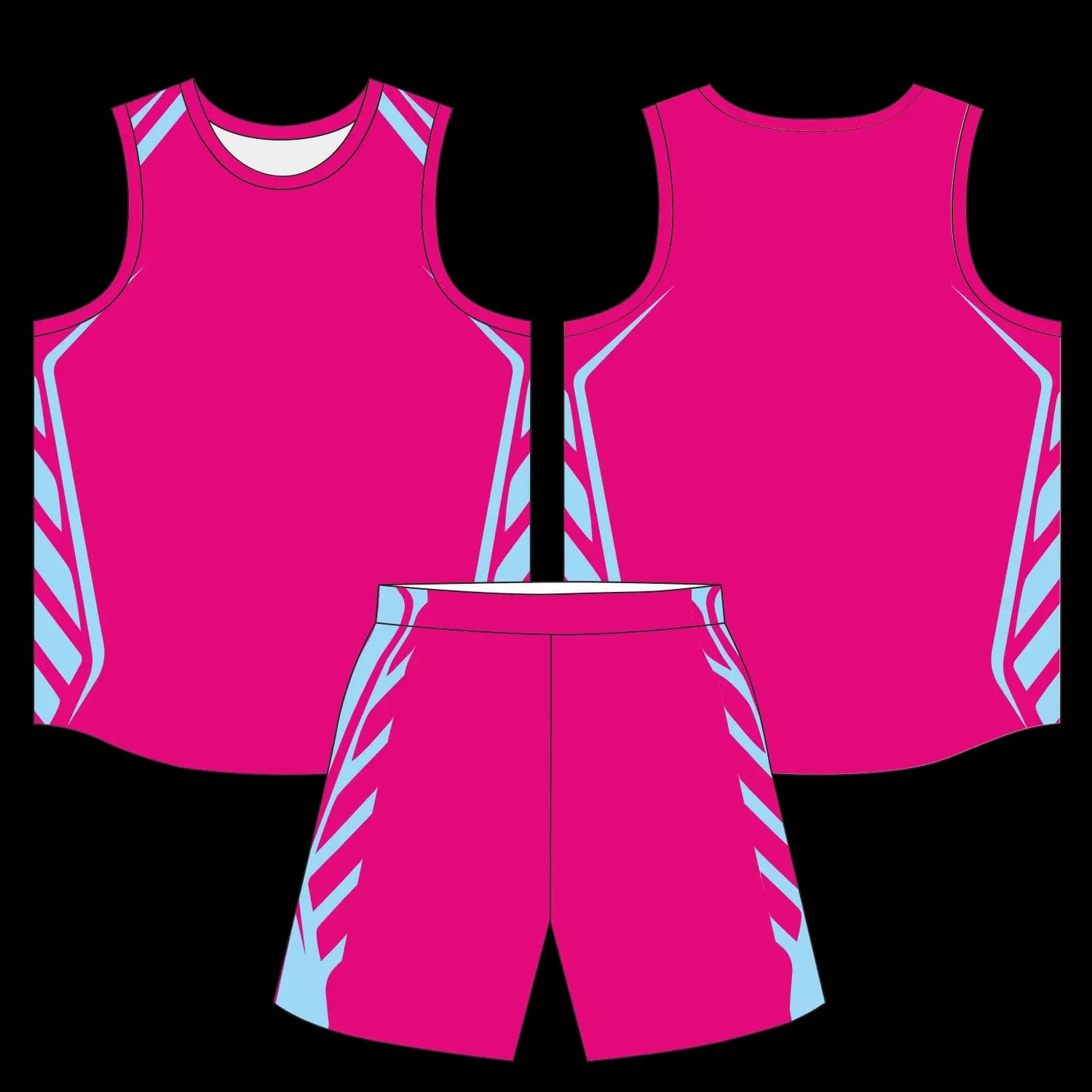 Custom basketball uniform design B30JW