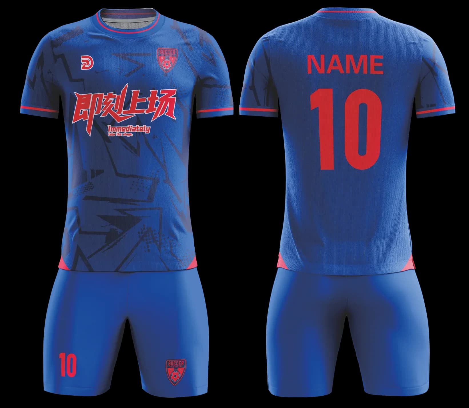 Custom soccer uniform design Z125JW