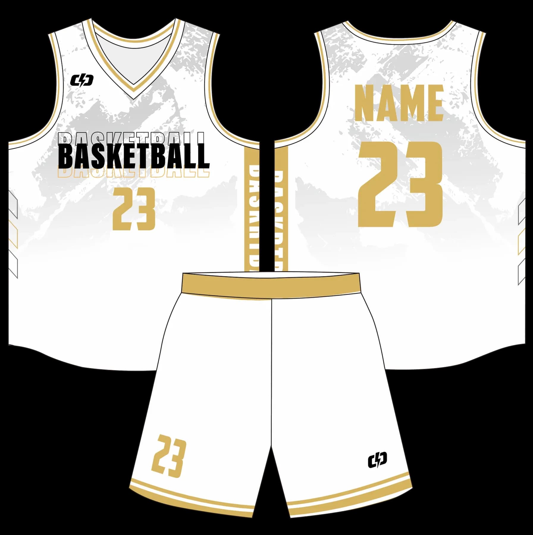 Custom basketball uniform design B79