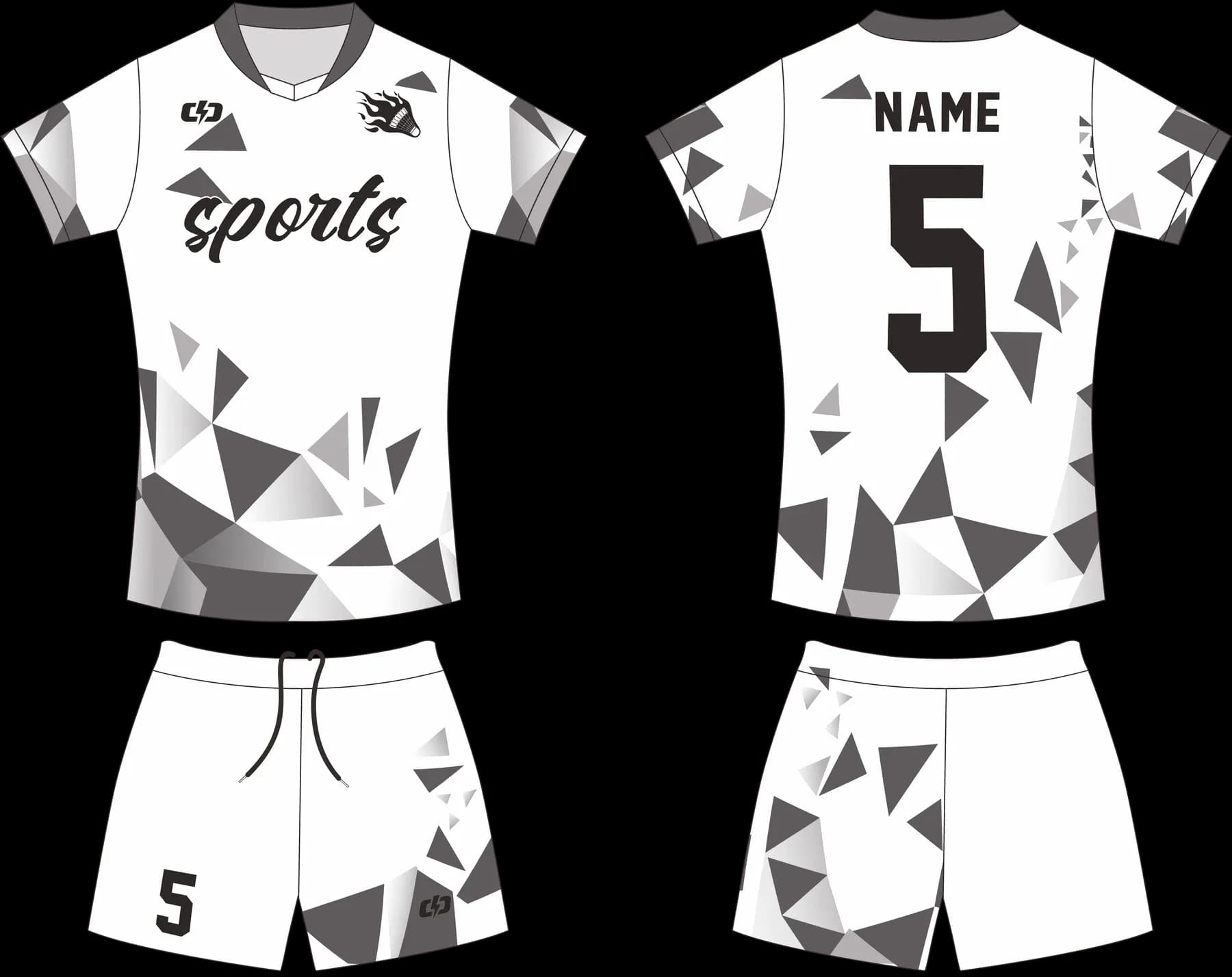 Custom volleyball uniform design UP37