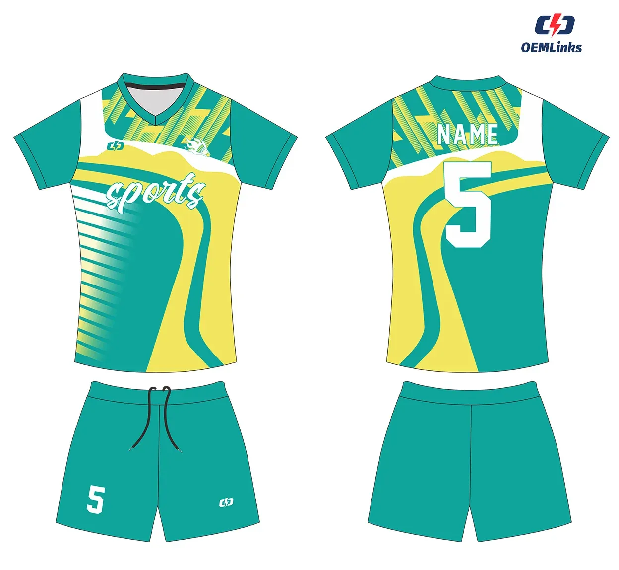 Custom volleyball uniform design UP17