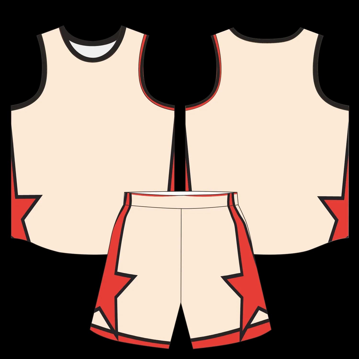 Custom basketball uniform design B11JW