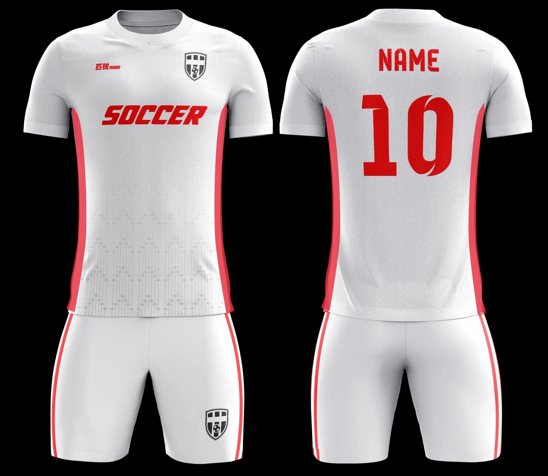 Custom soccer uniform design Z037JW