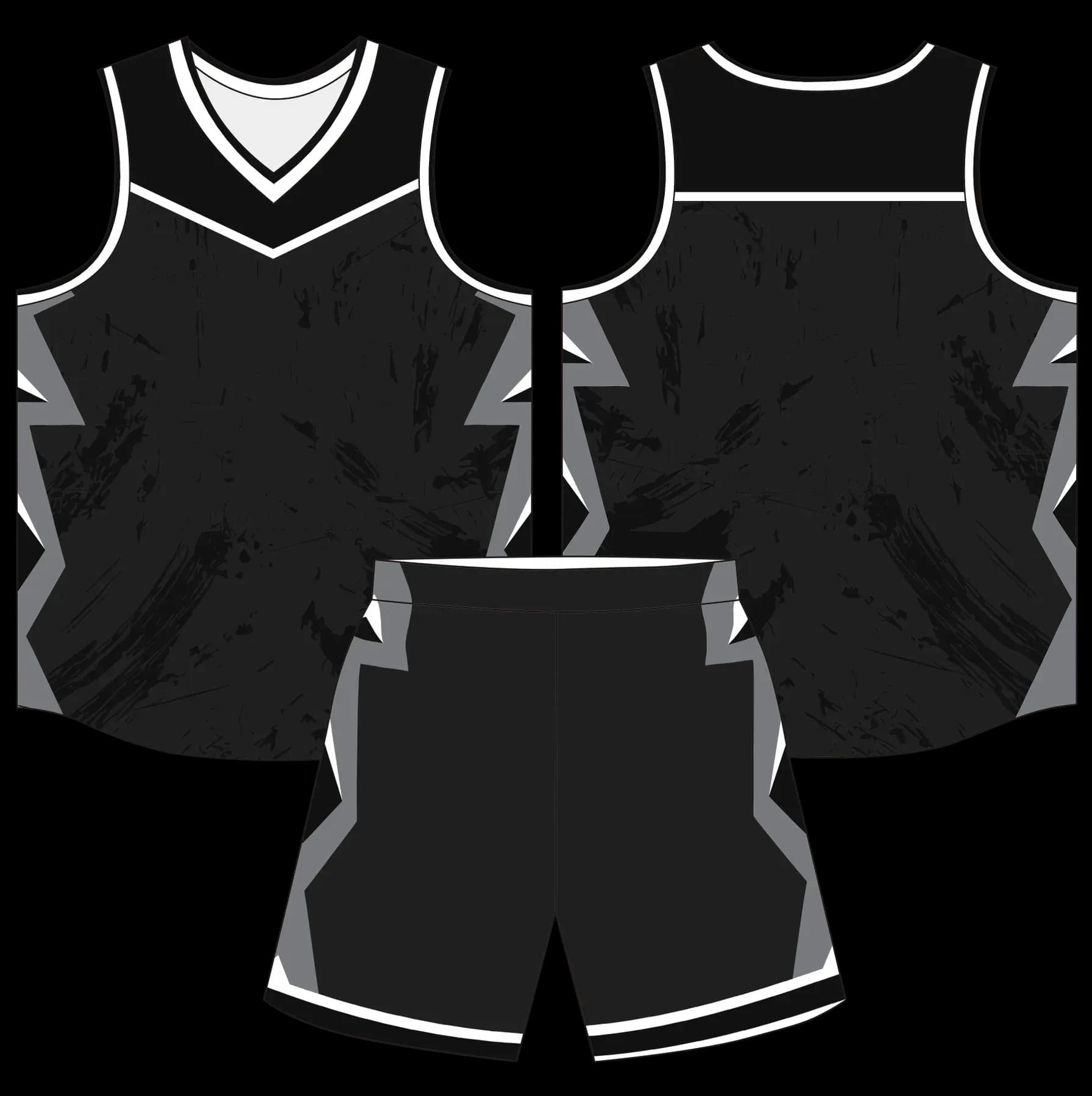 Custom basketball uniform design B90