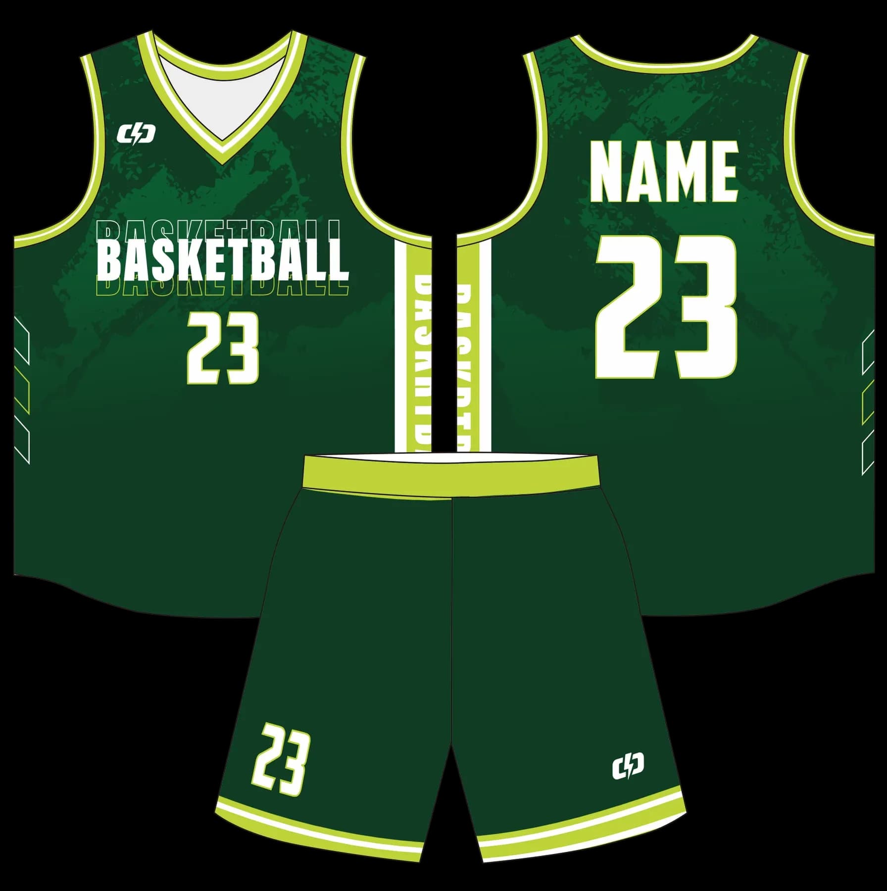 Custom basketball uniform design B79