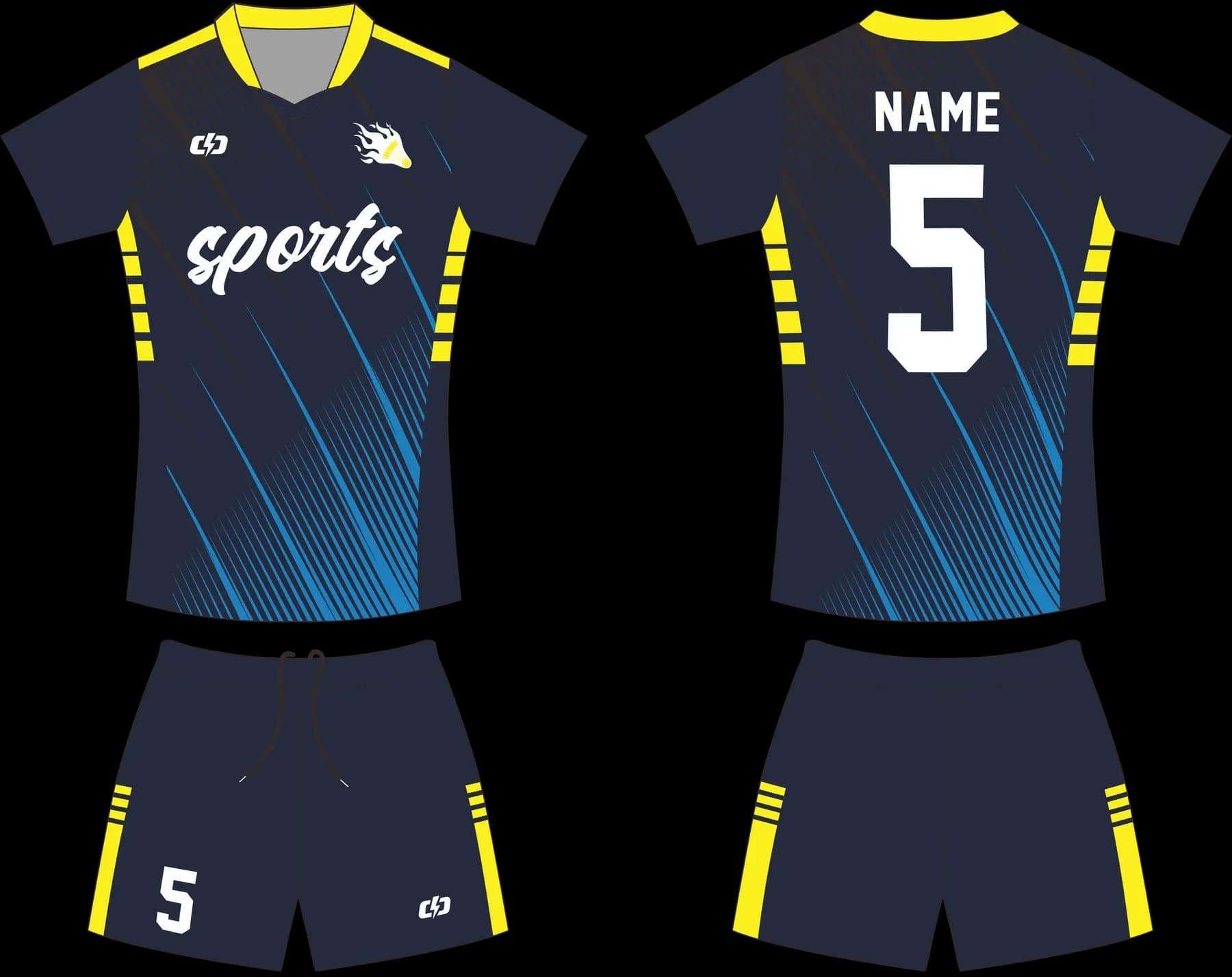 Custom volleyball uniform design UP40
