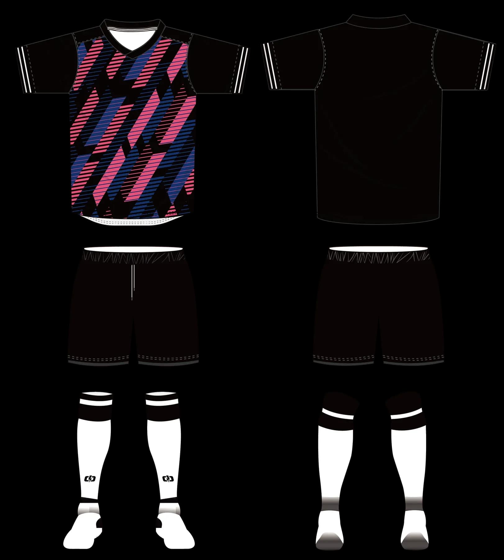 Custom soccer uniform design ZQF2024801