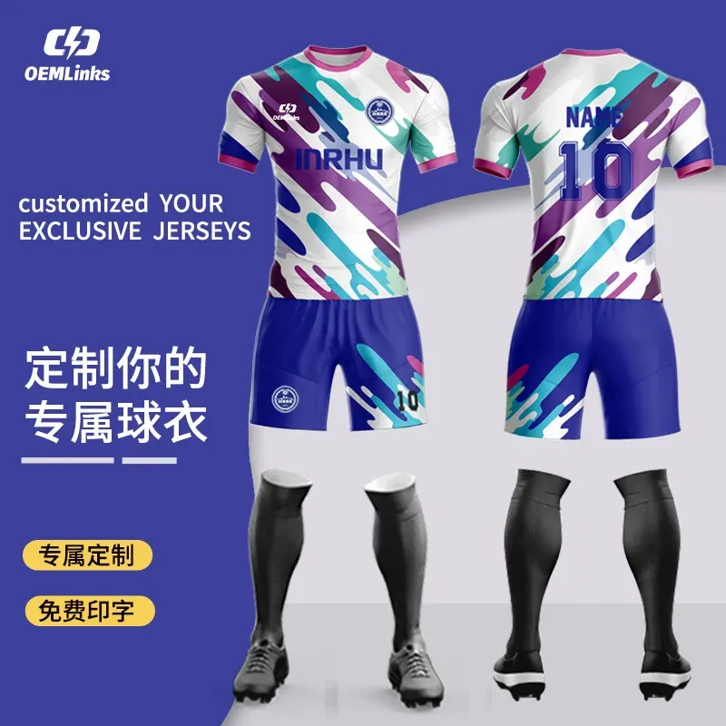 Custom soccer uniform design Z19HS