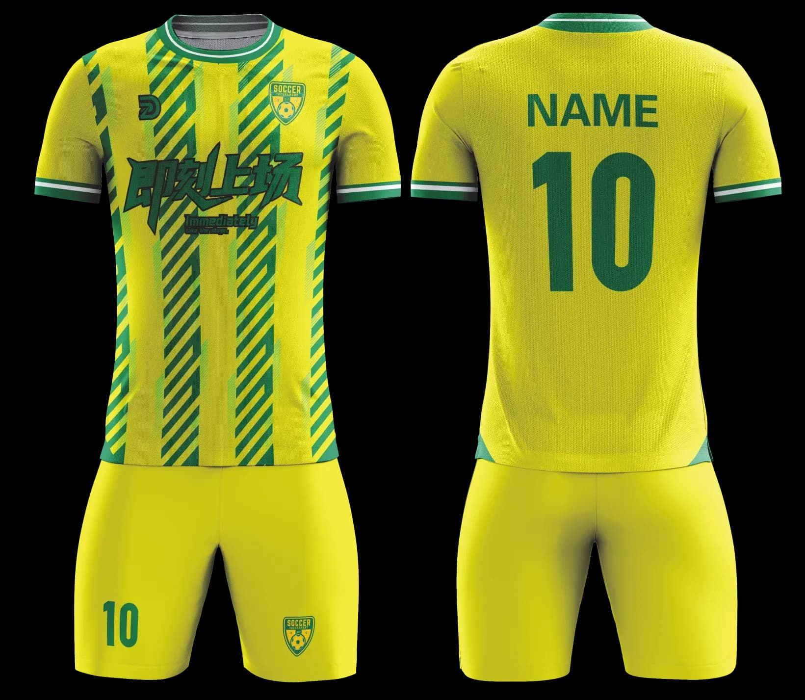 Custom soccer uniform design Z135JW
